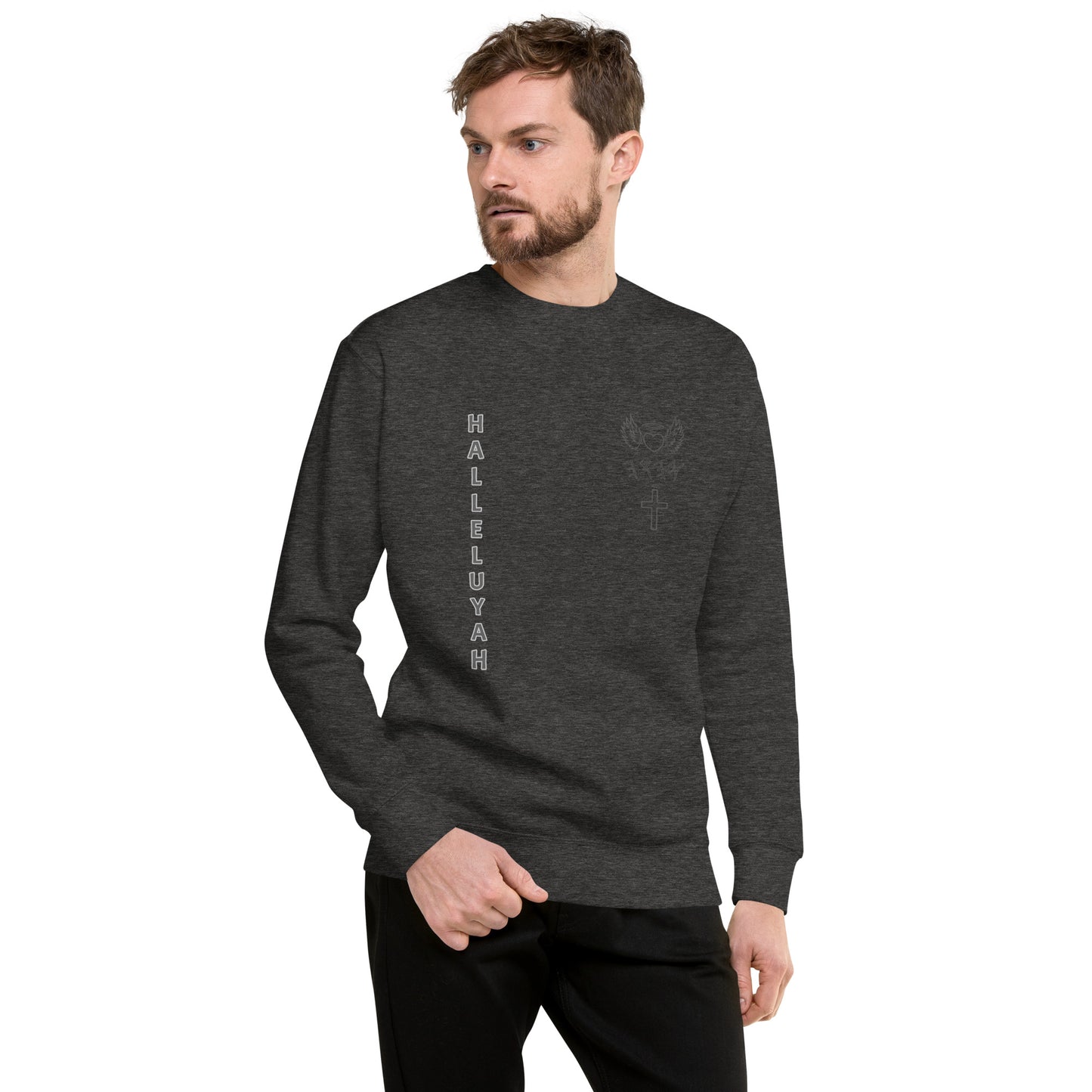 YAHUAH’s Temple JS Unisex Premium Sweatshirt