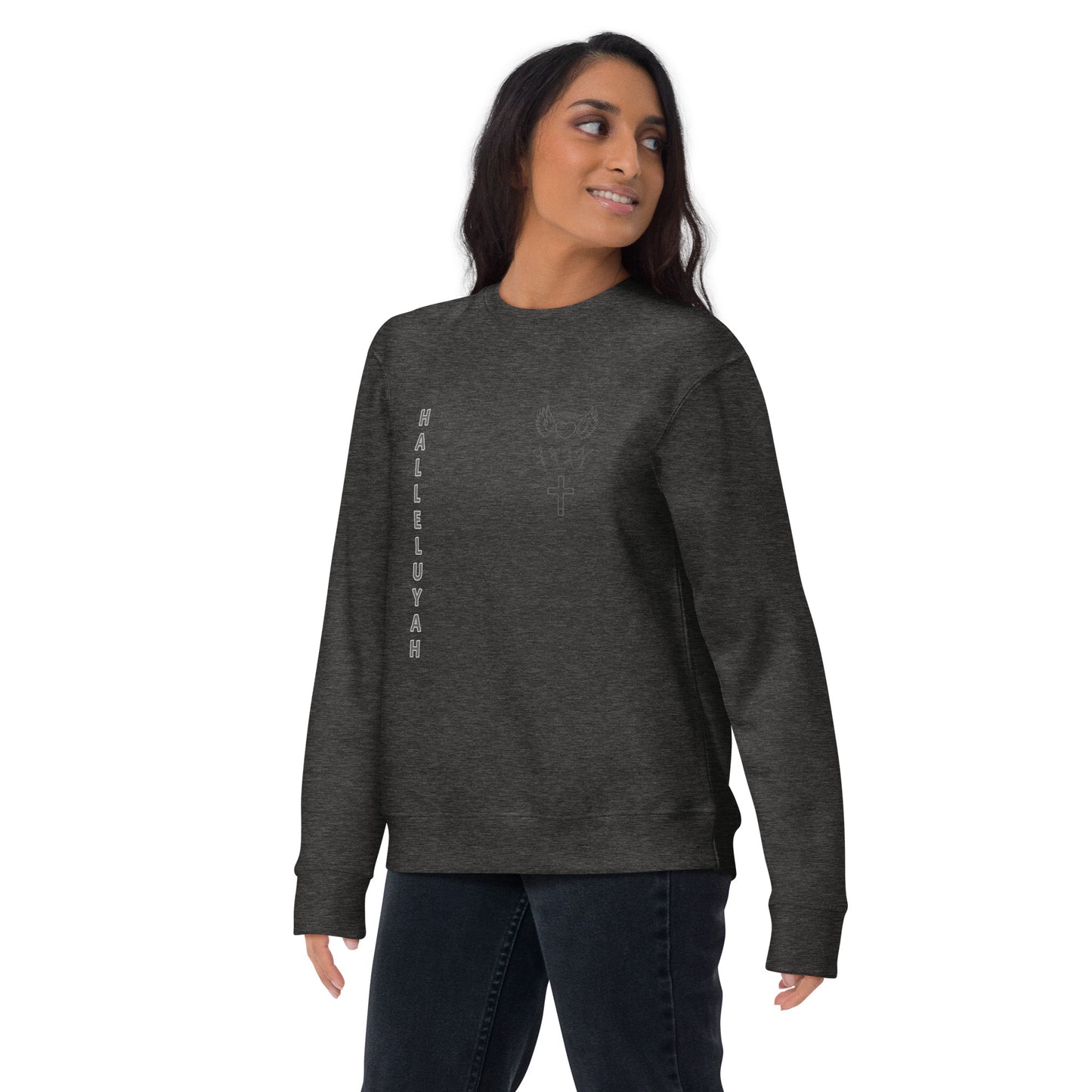 YAHUAH’s Temple JS Unisex Premium Sweatshirt