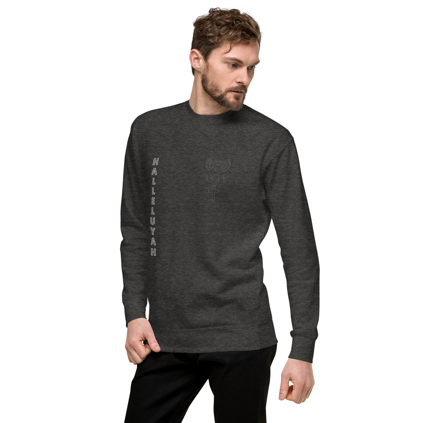 YAHUAH’s Temple JS Unisex Premium Sweatshirt
