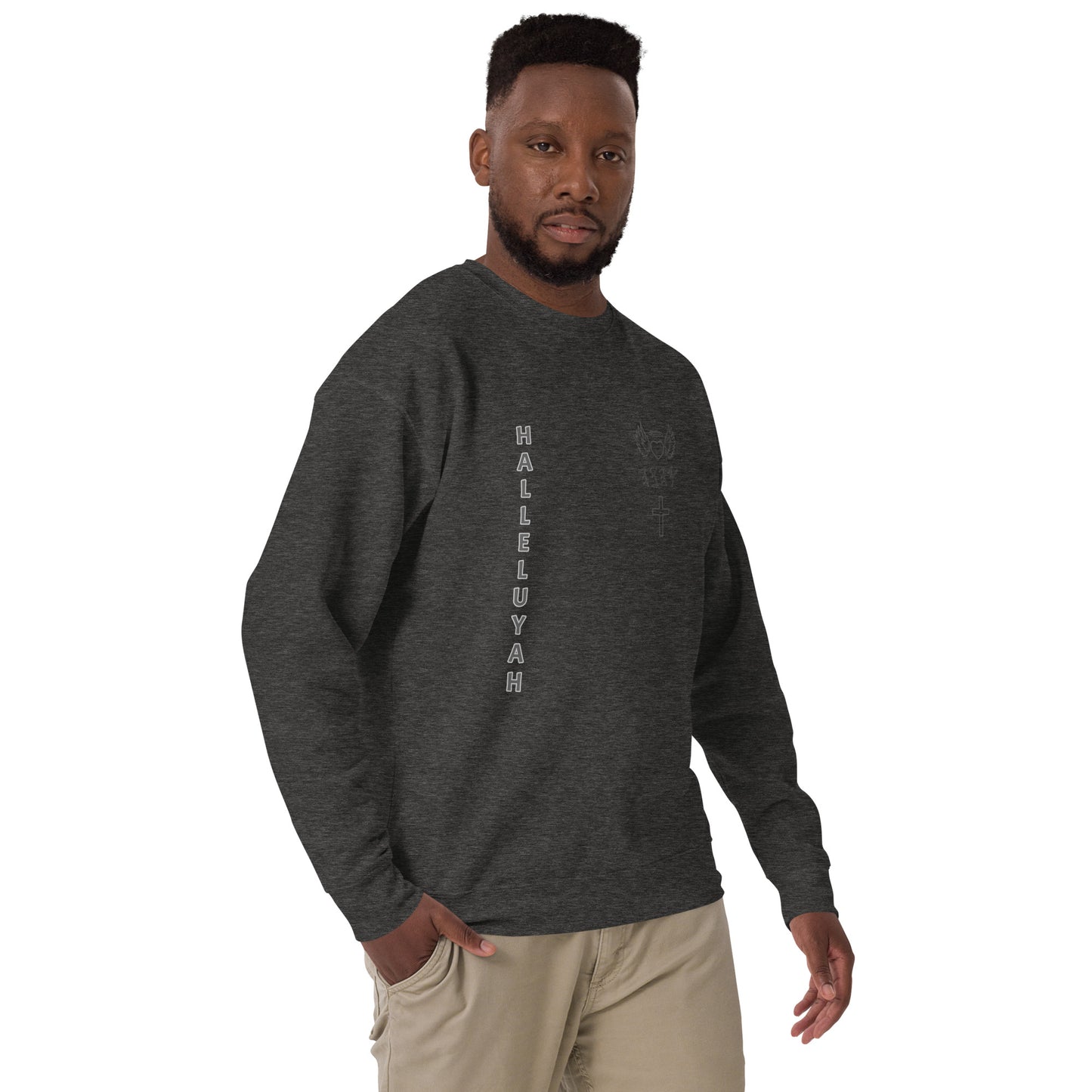 YAHUAH’s Temple JS Unisex Premium Sweatshirt