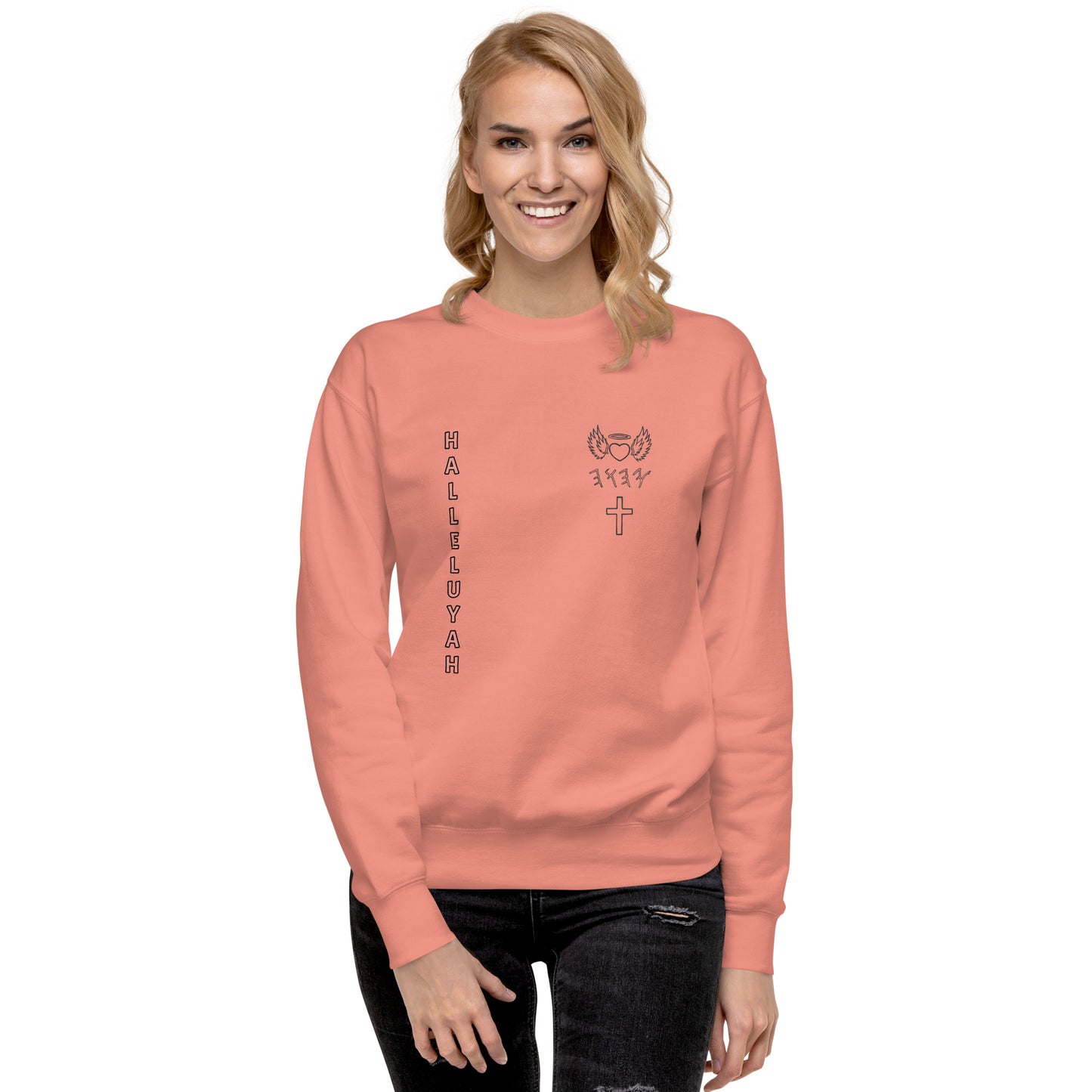 YAHUAH’s Temple JS Unisex Premium Sweatshirt