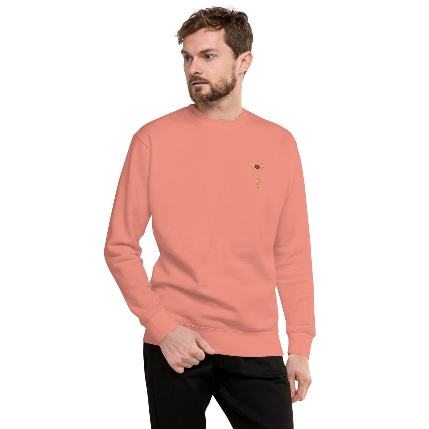 YAHUAH’s Temple JS Unisex Premium Sweatshirt