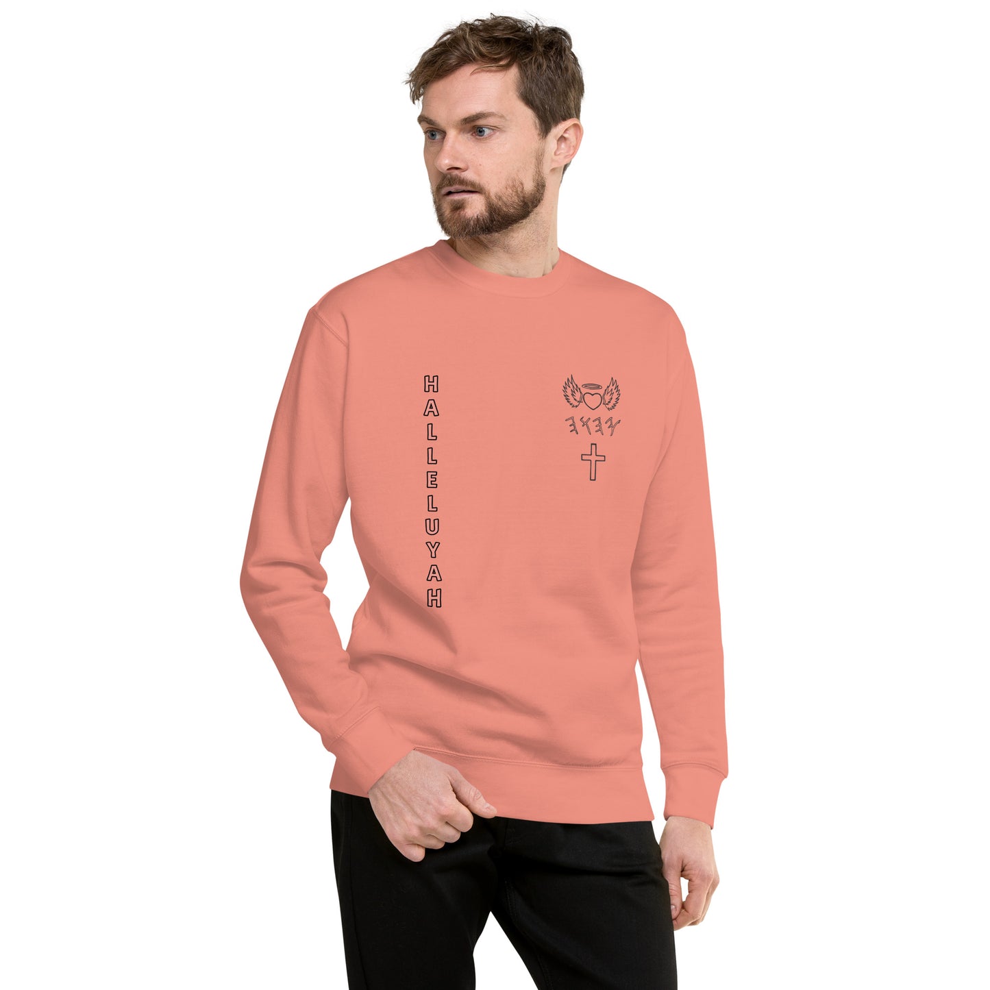 YAHUAH’s Temple JS Unisex Premium Sweatshirt