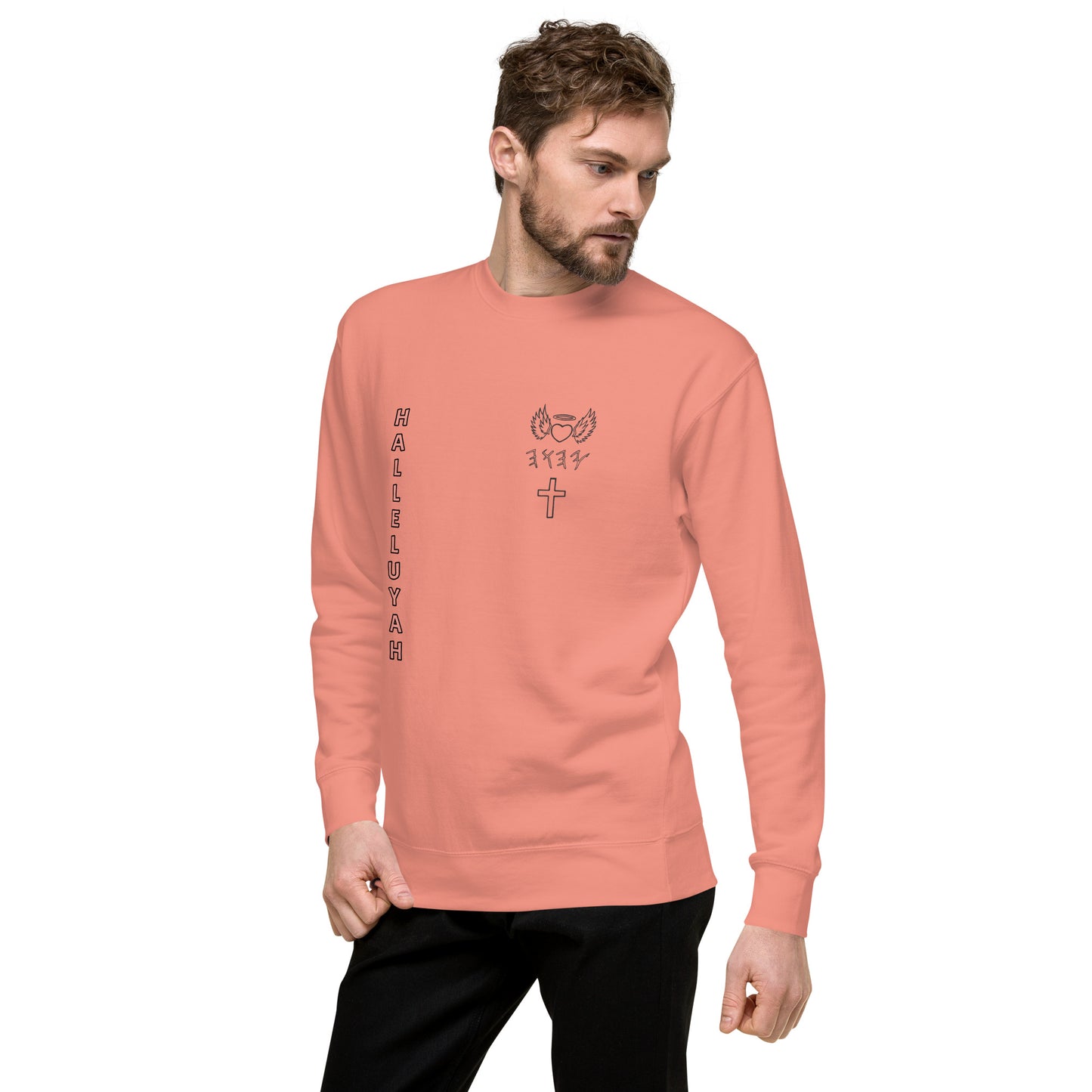 YAHUAH’s Temple JS Unisex Premium Sweatshirt