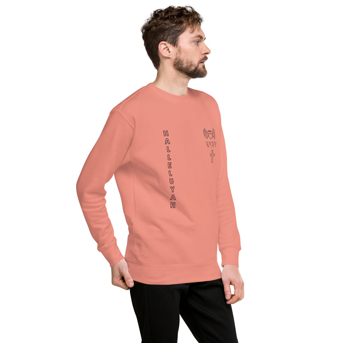 YAHUAH’s Temple JS Unisex Premium Sweatshirt
