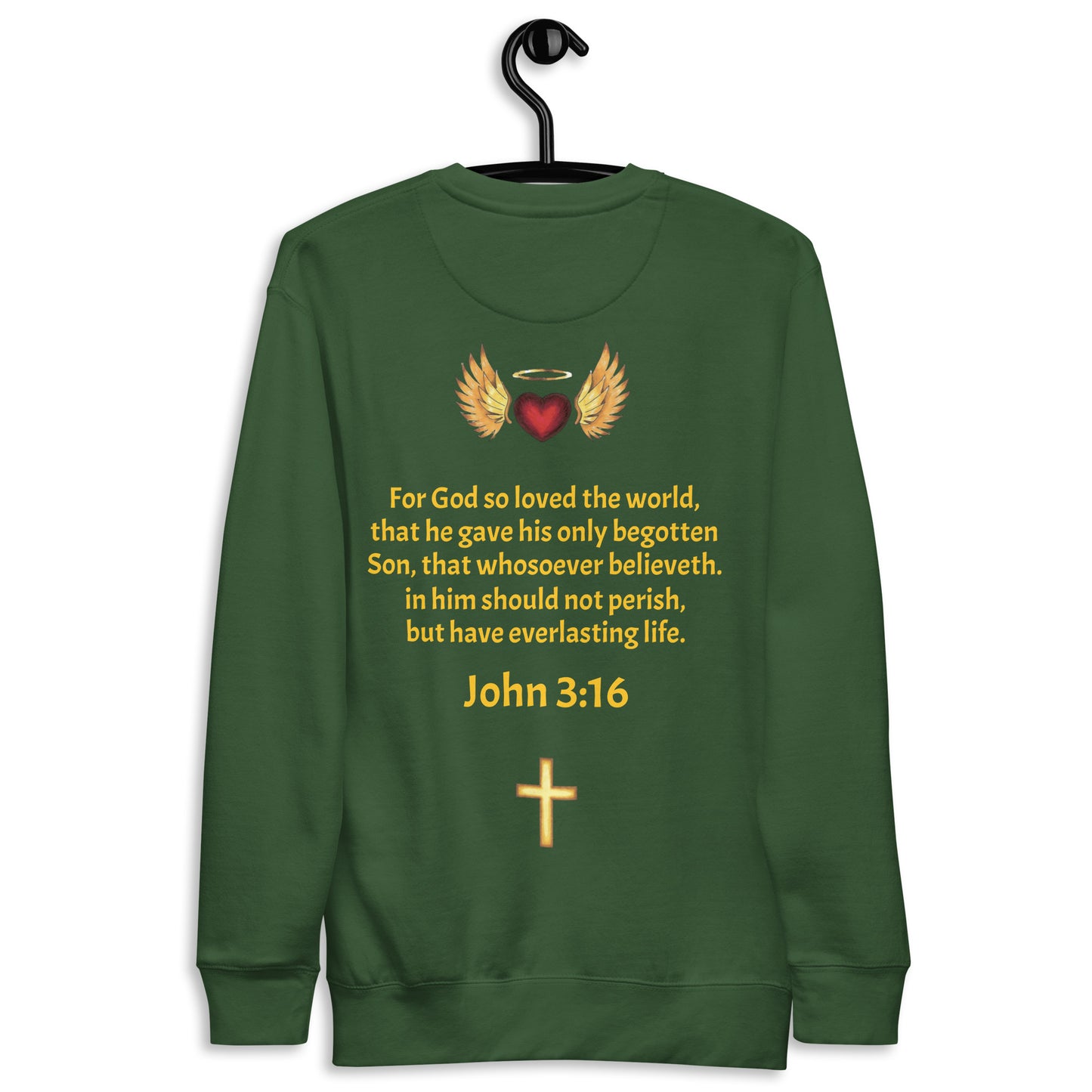 YAHUAH’s Temple JS Unisex Premium Sweatshirt