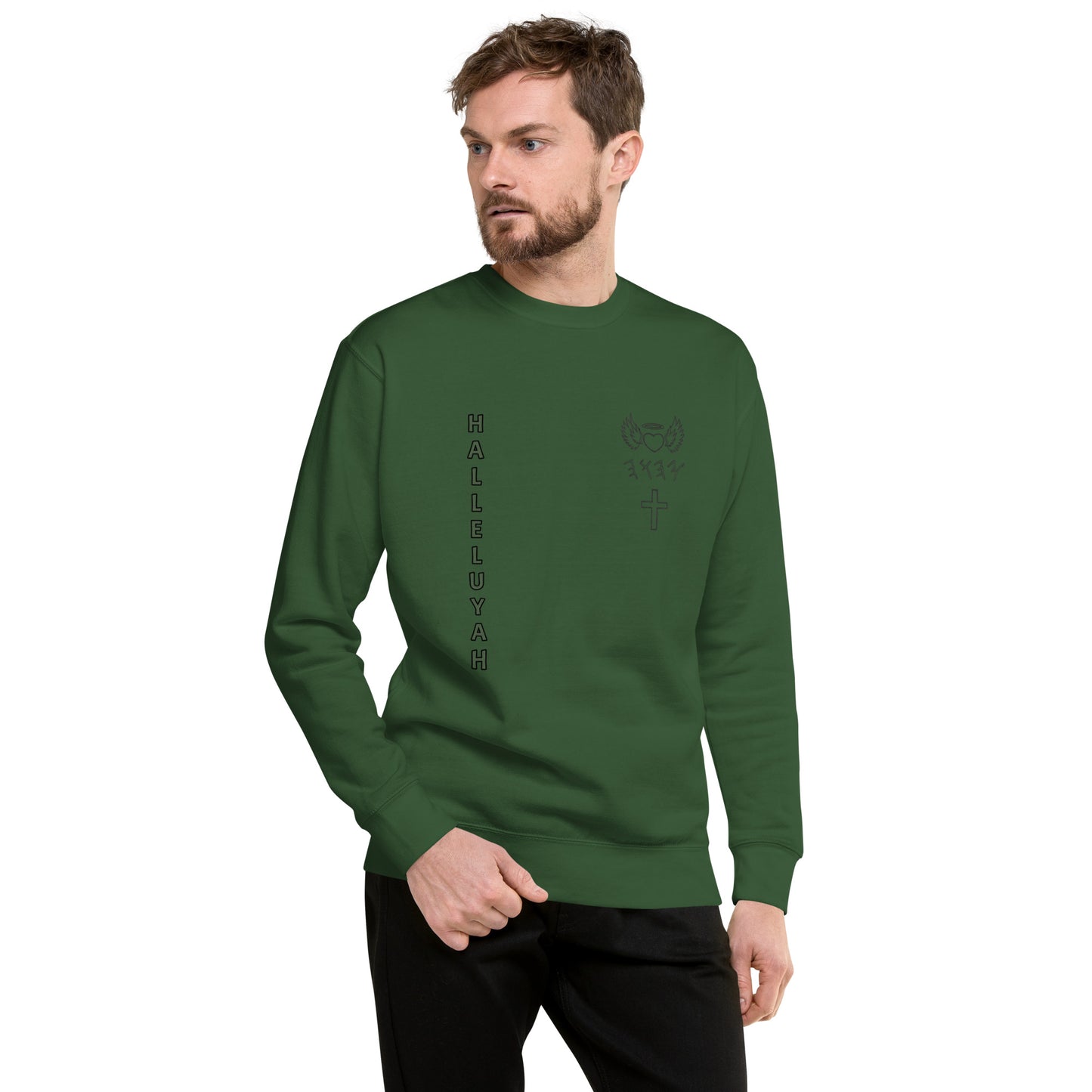 YAHUAH’s Temple JS Unisex Premium Sweatshirt