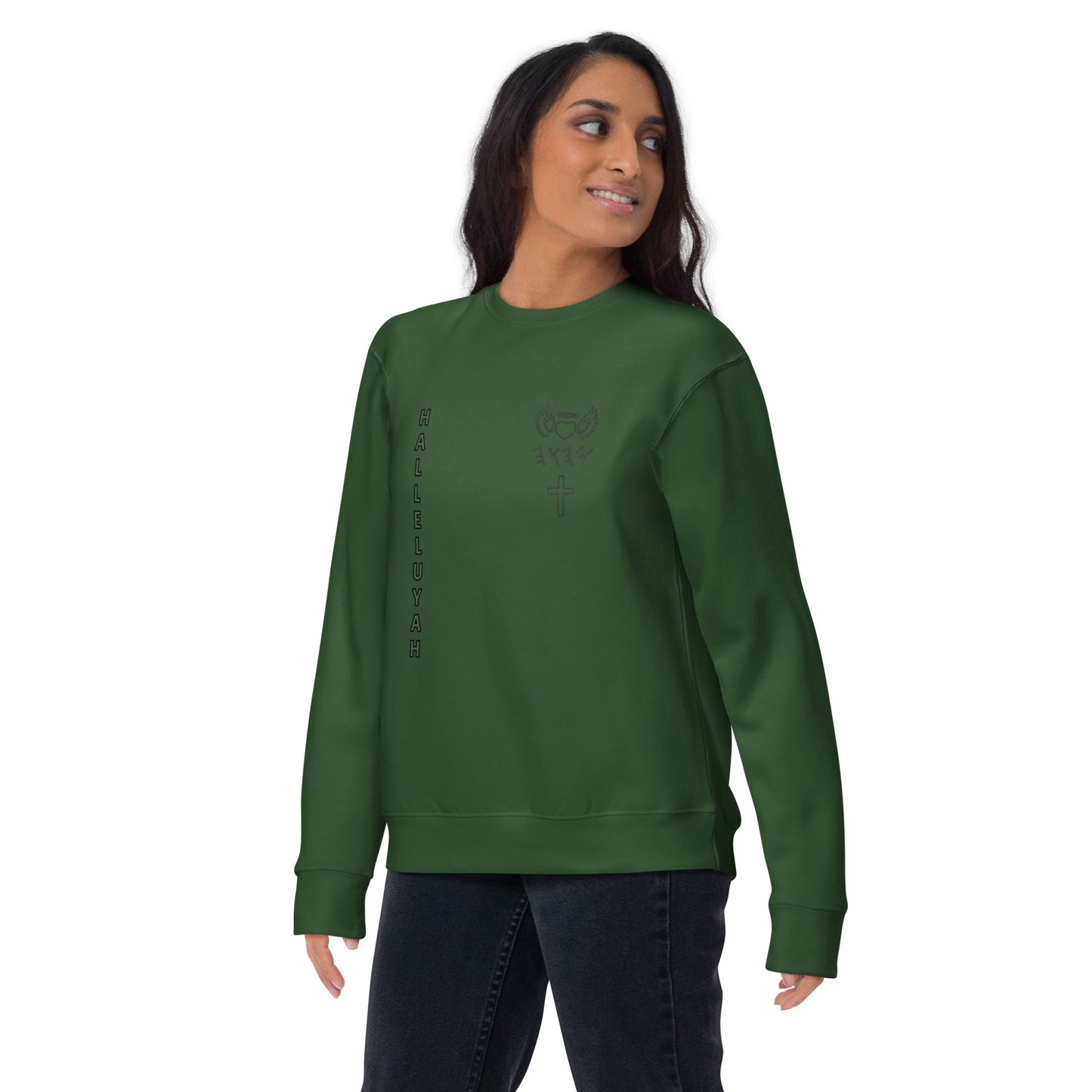 YAHUAH’s Temple JS Unisex Premium Sweatshirt