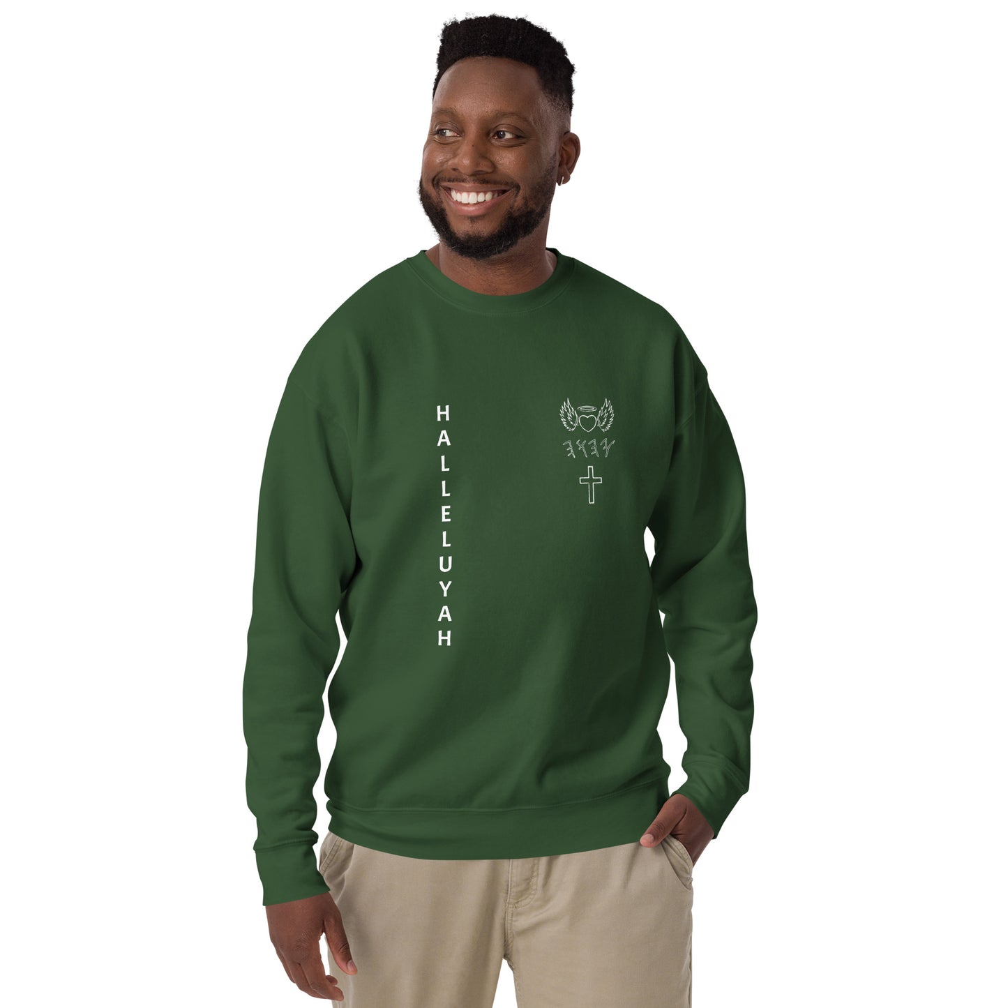 YAHUAH’s Temple JS Unisex Premium Sweatshirt