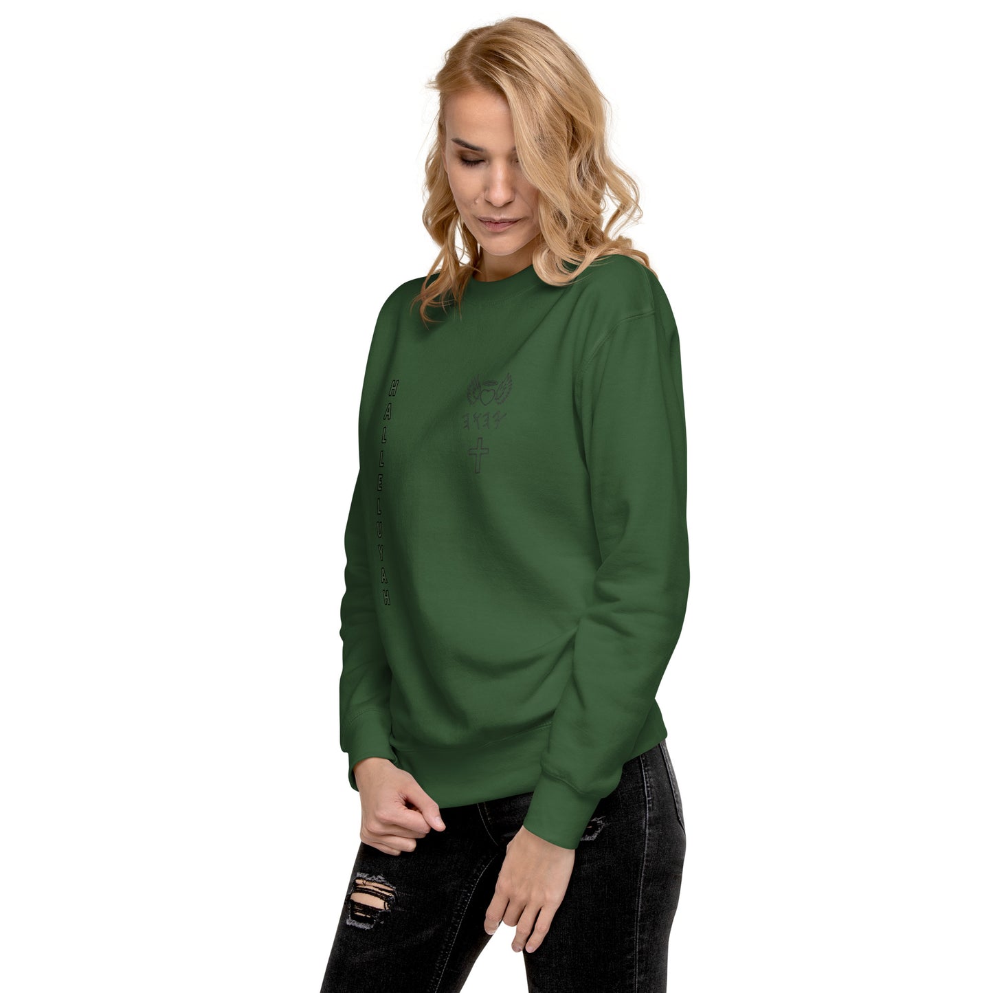 YAHUAH’s Temple JS Unisex Premium Sweatshirt