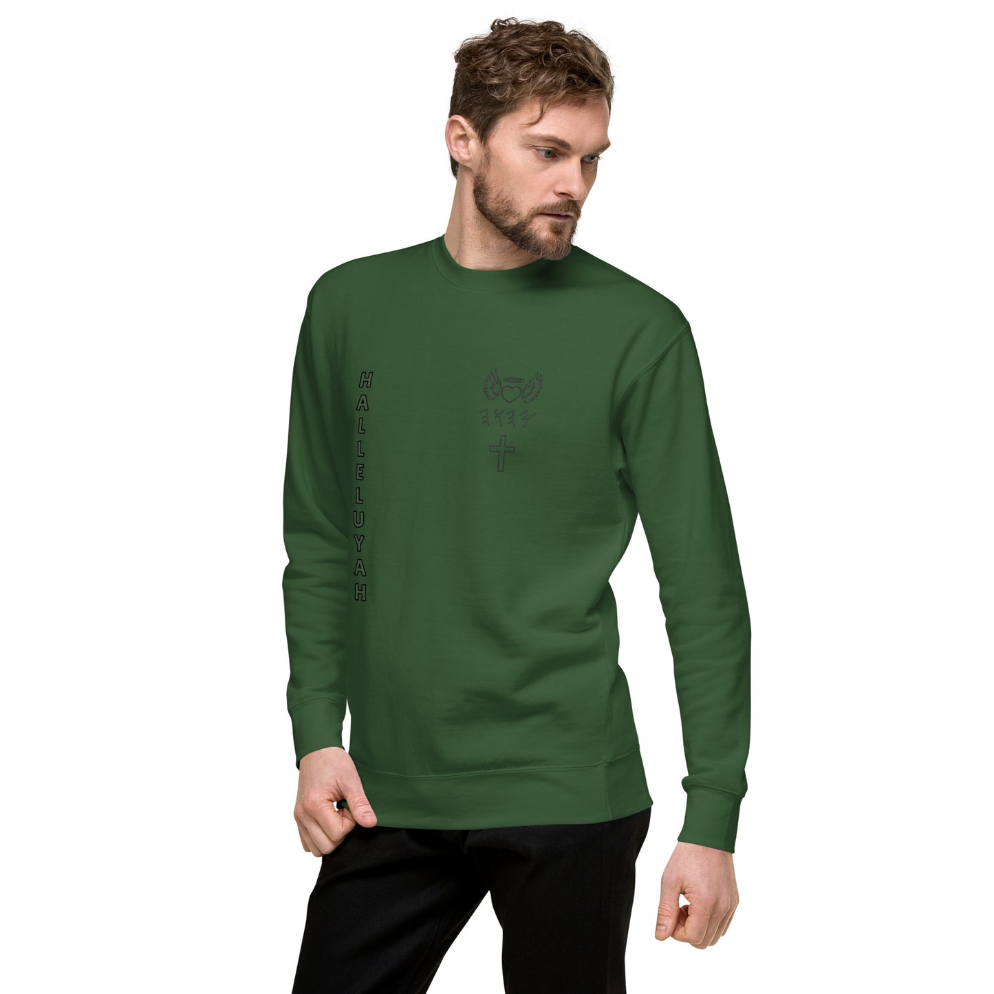 YAHUAH’s Temple JS Unisex Premium Sweatshirt