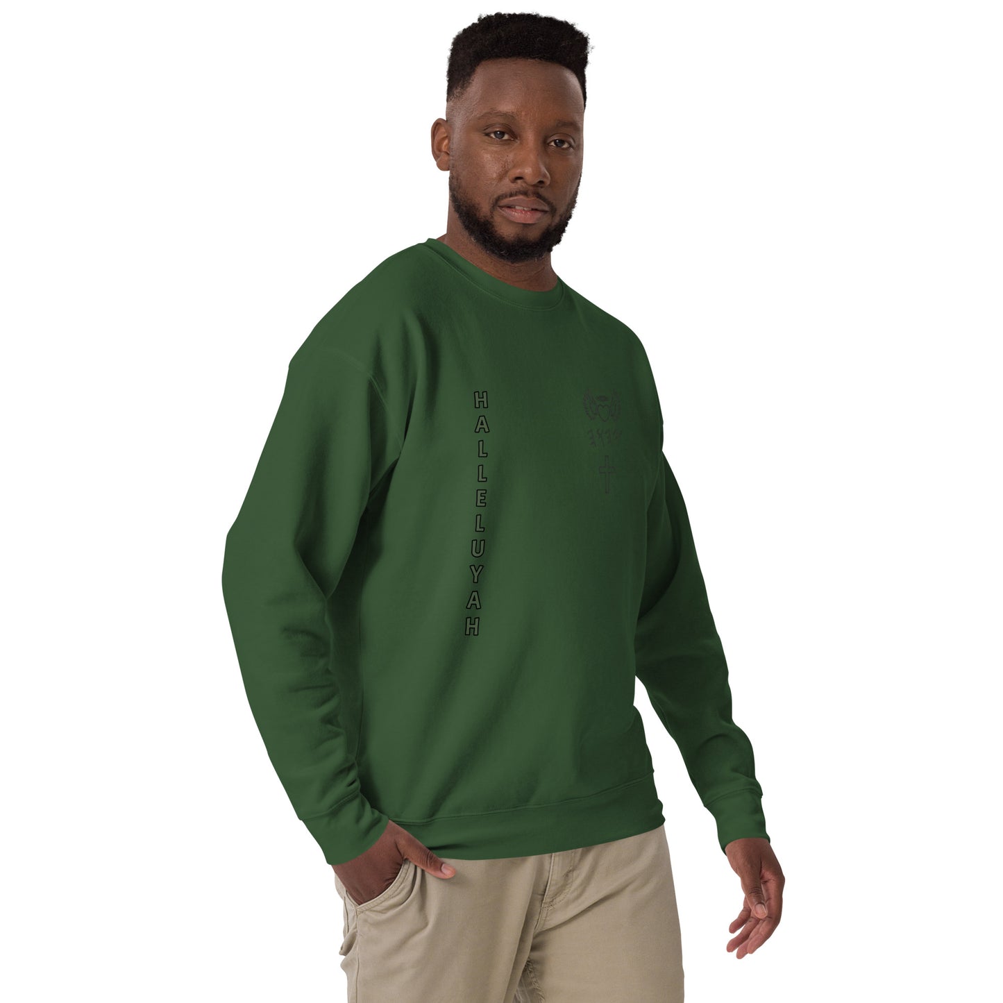 YAHUAH’s Temple JS Unisex Premium Sweatshirt