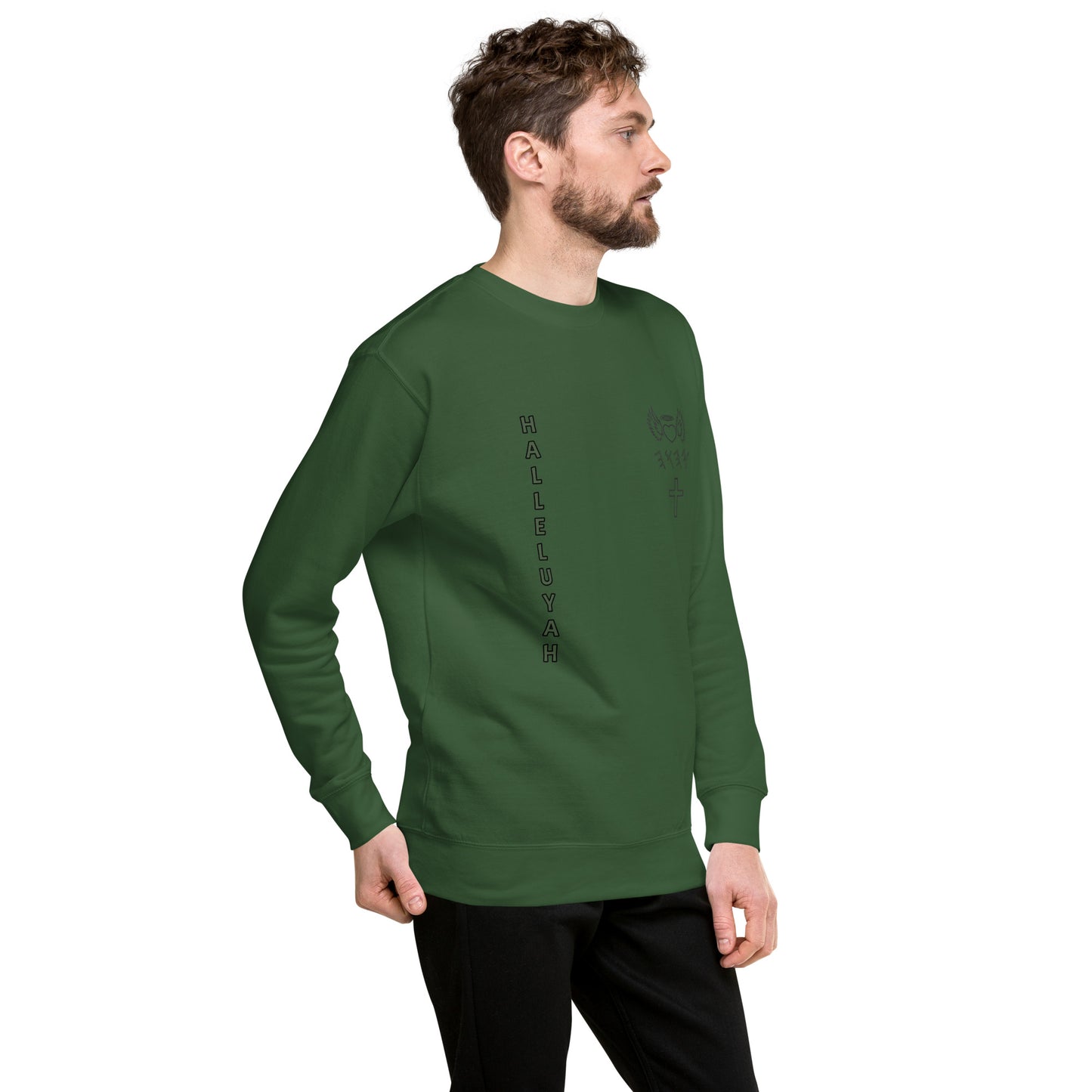 YAHUAH’s Temple JS Unisex Premium Sweatshirt