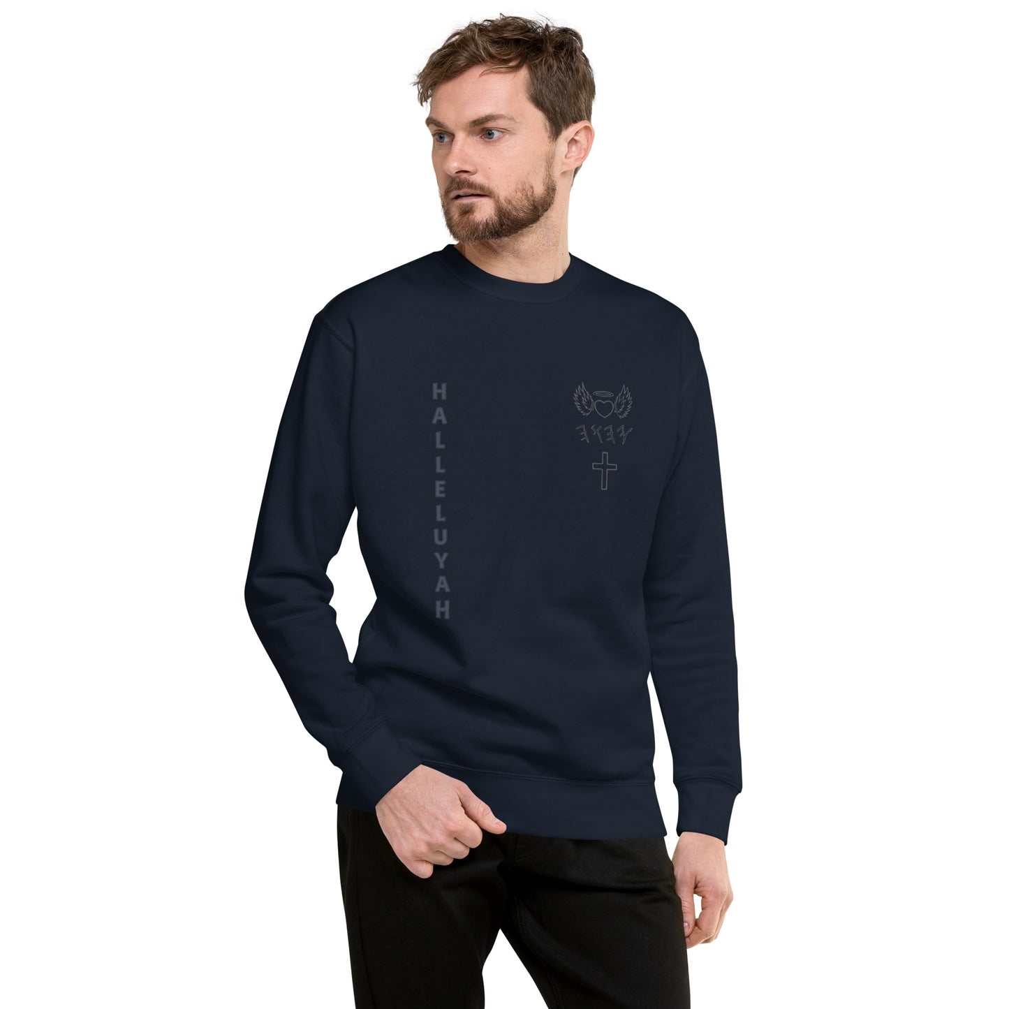 YAHUAH’s Temple JS Unisex Premium Sweatshirt