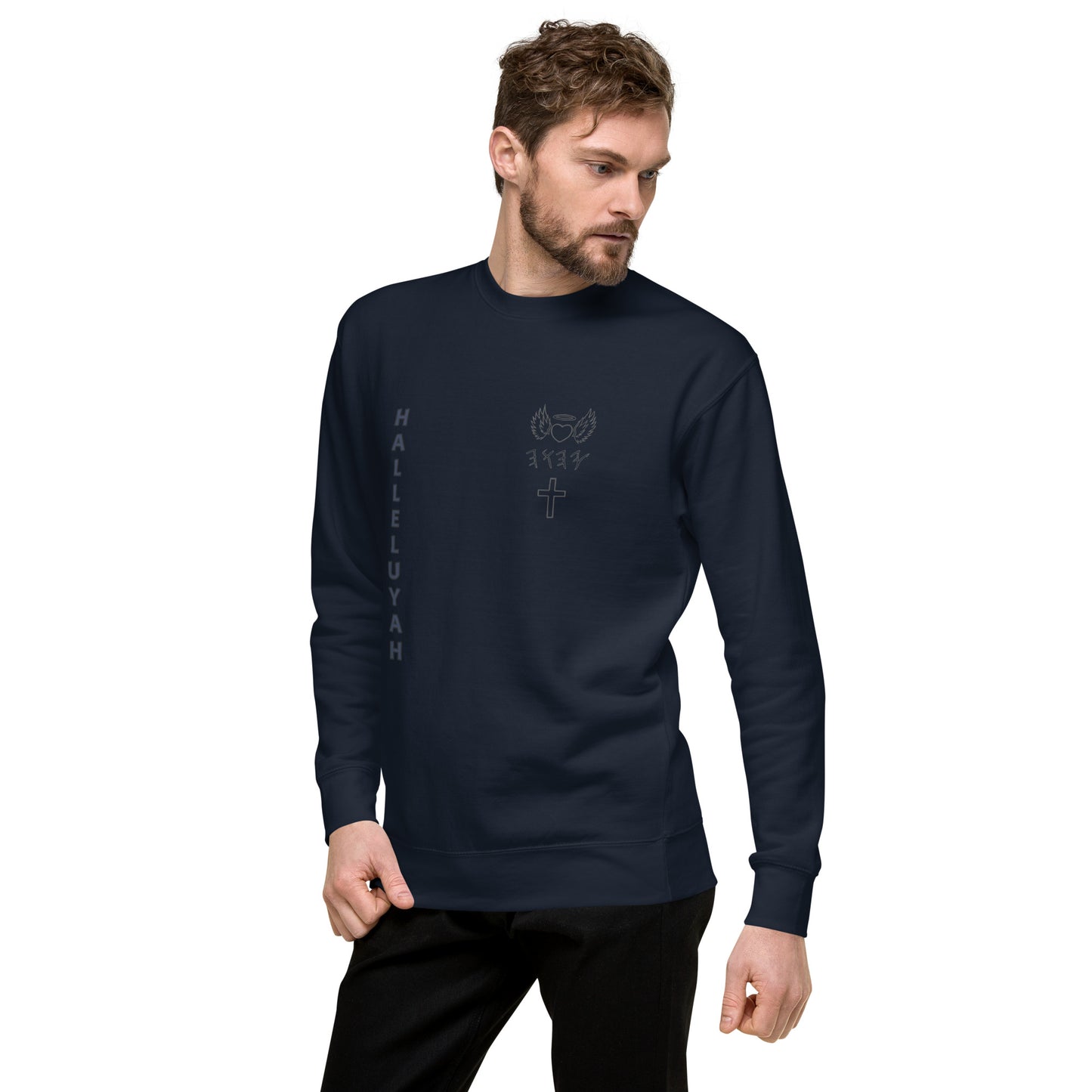 YAHUAH’s Temple JS Unisex Premium Sweatshirt