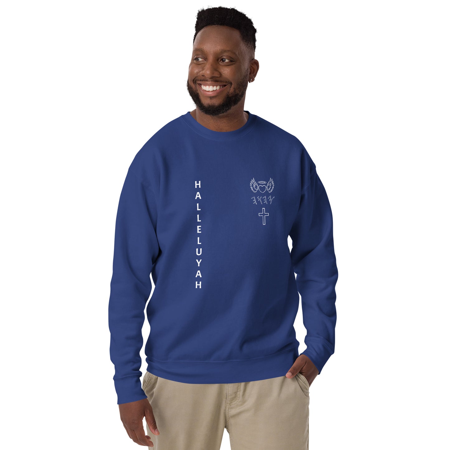 YAHUAH’s Temple JS Unisex Premium Sweatshirt