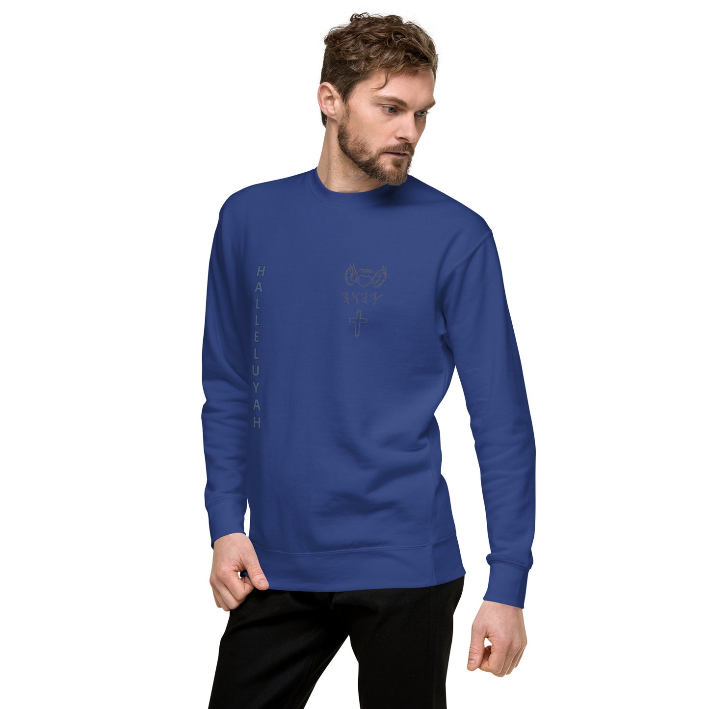YAHUAH’s Temple JS Unisex Premium Sweatshirt