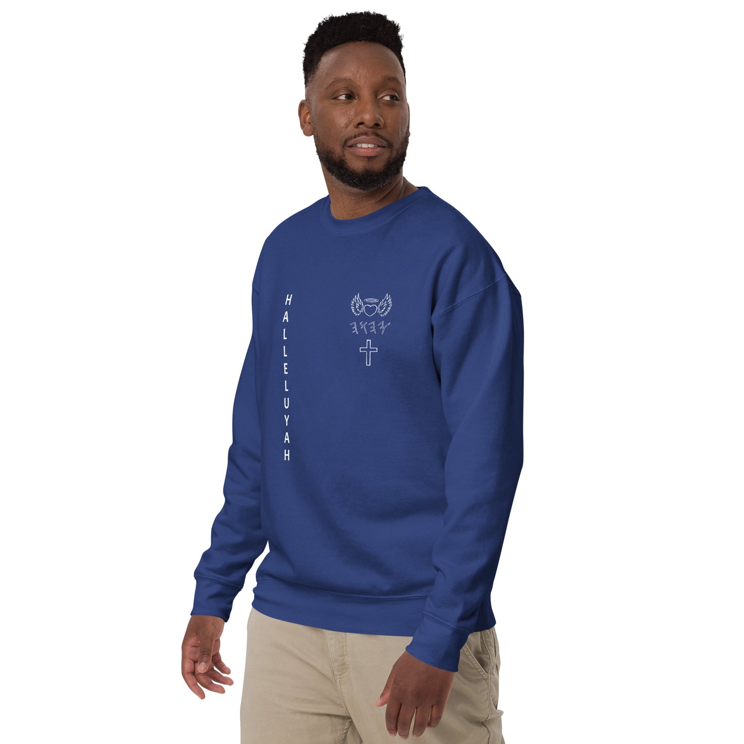 YAHUAH’s Temple JS Unisex Premium Sweatshirt