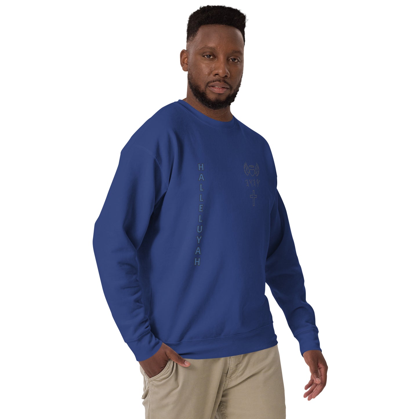 YAHUAH’s Temple JS Unisex Premium Sweatshirt