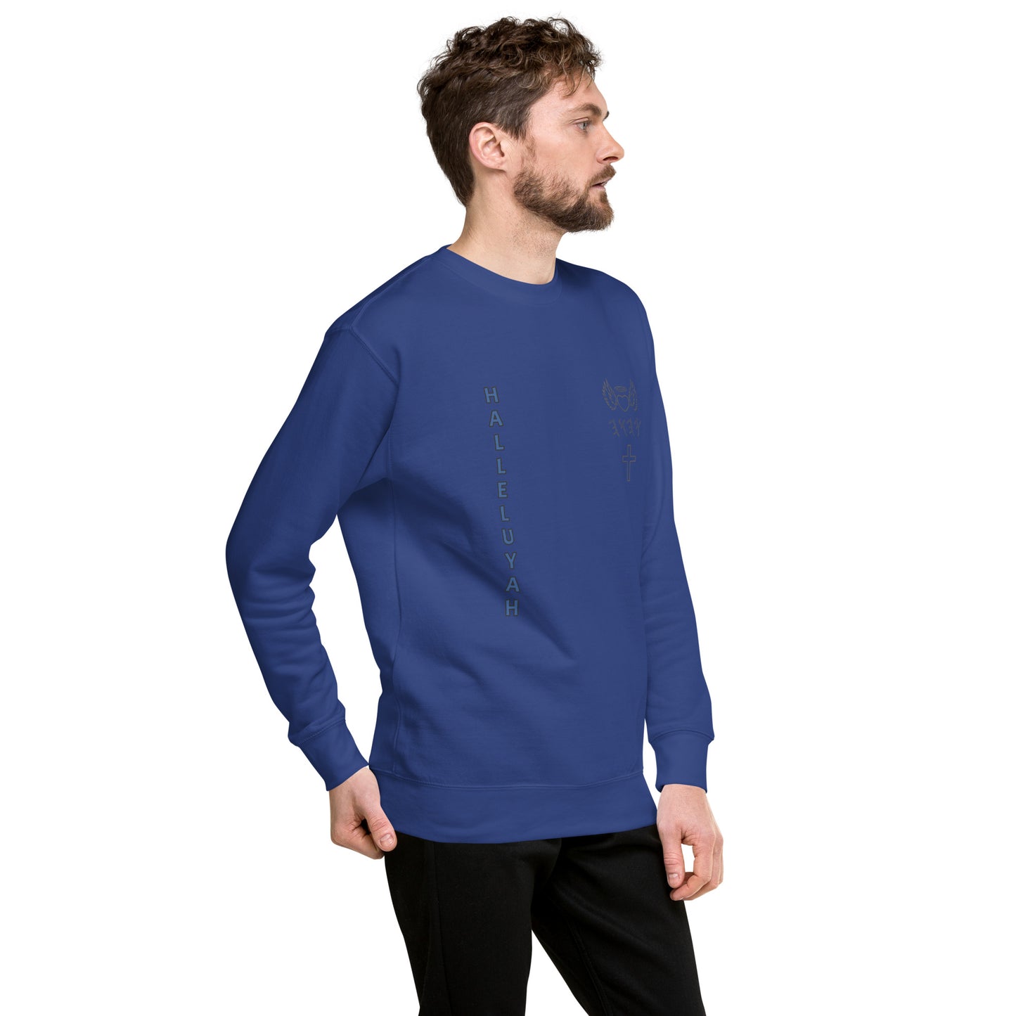 YAHUAH’s Temple JS Unisex Premium Sweatshirt