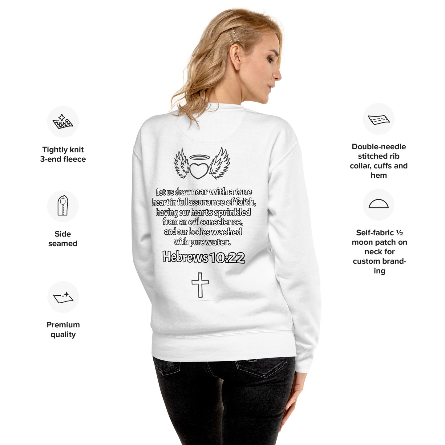 YAHUAH’s Temple JS Unisex Premium Sweatshirt