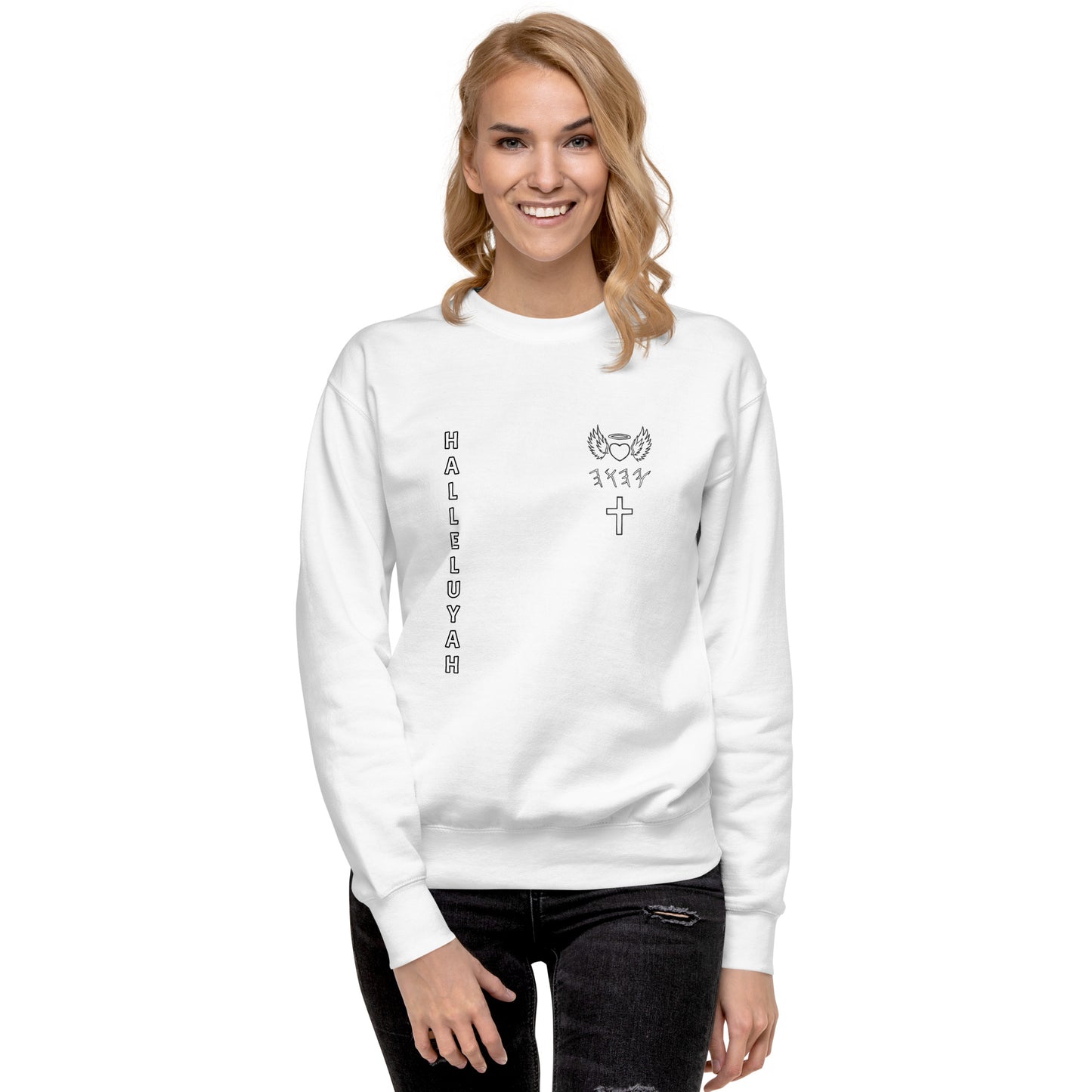 YAHUAH’s Temple JS Unisex Premium Sweatshirt