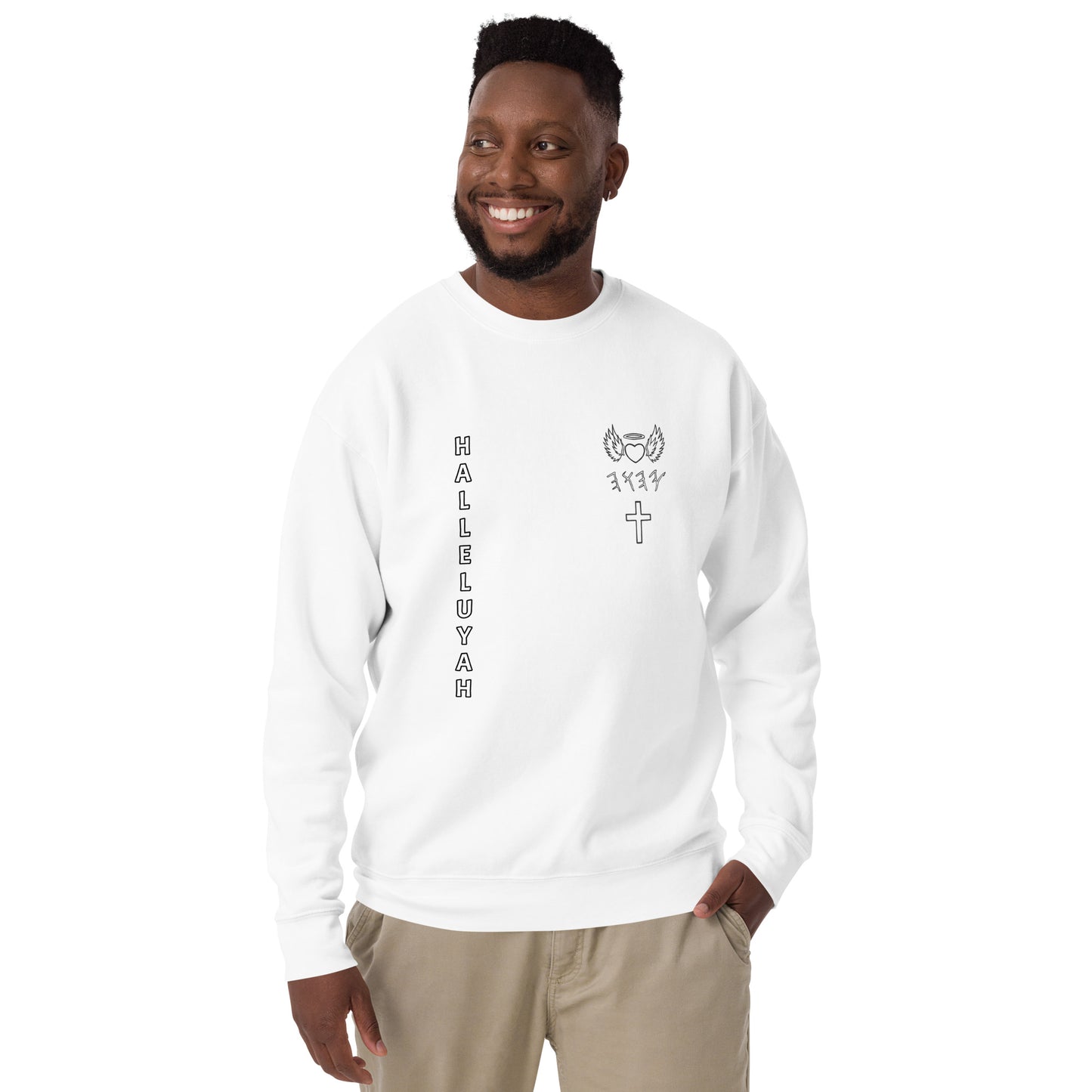 YAHUAH’s Temple JS Unisex Premium Sweatshirt