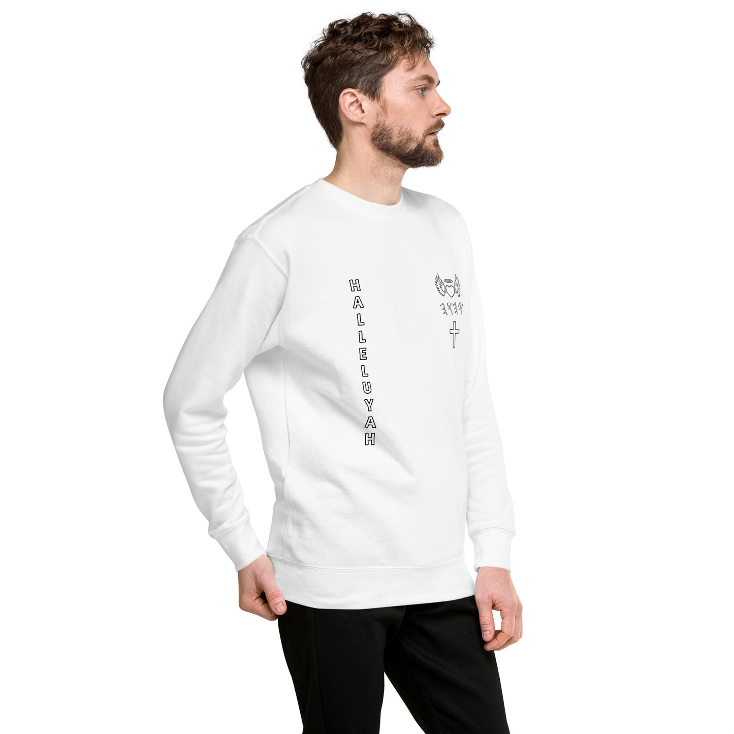 YAHUAH’s Temple JS Unisex Premium Sweatshirt