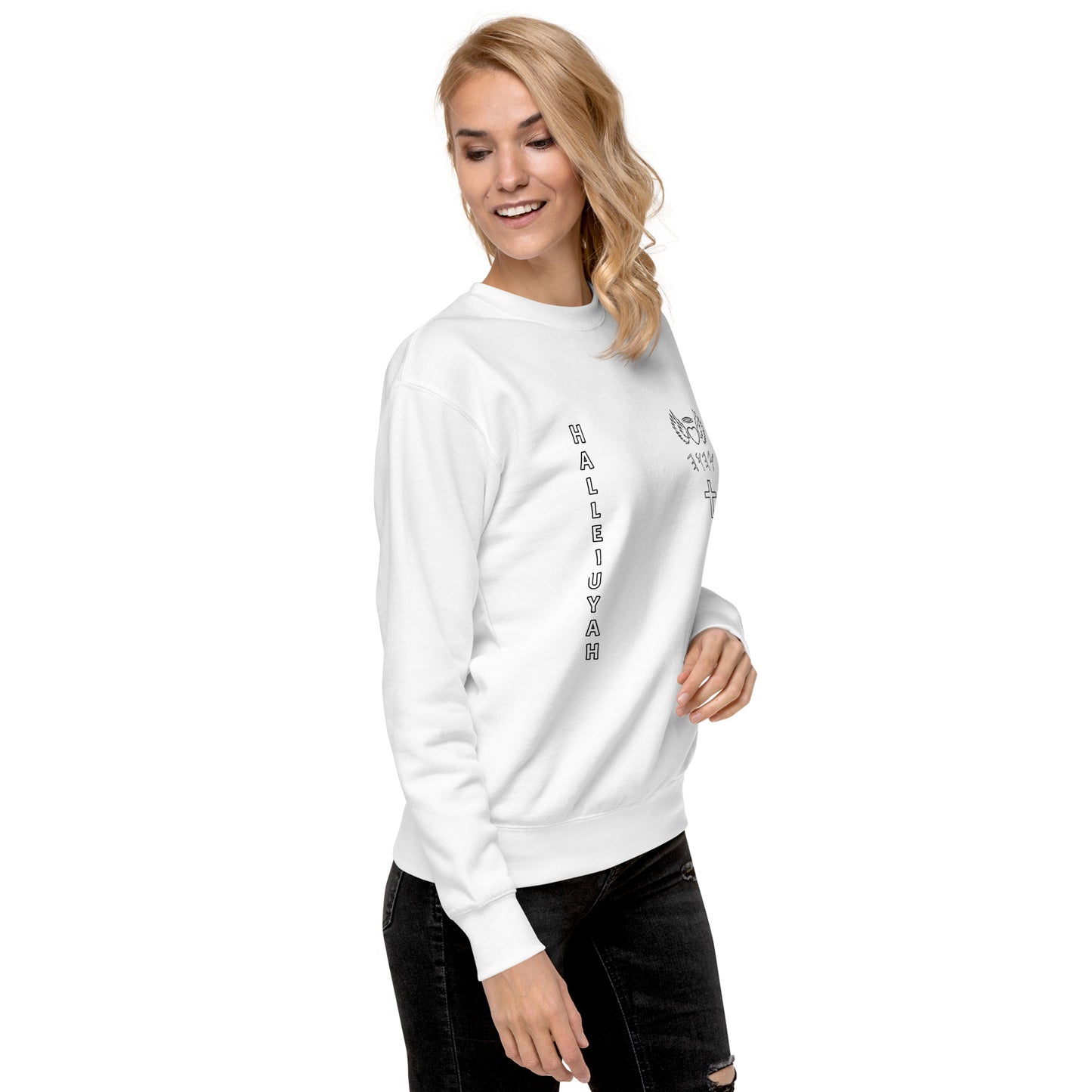 YAHUAH’s Temple JS Unisex Premium Sweatshirt