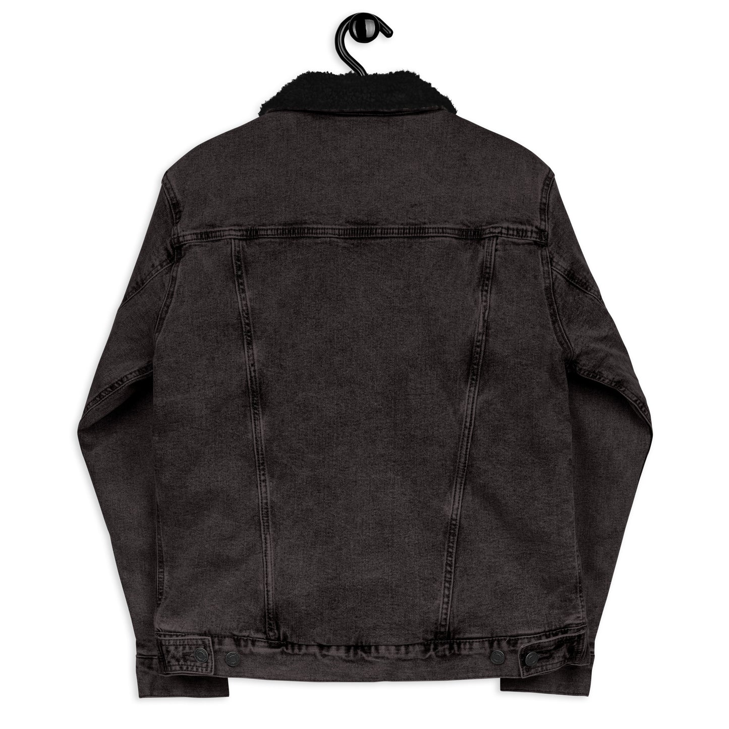 YAHUAH’s Temple J Unisex denim sherpa jacket