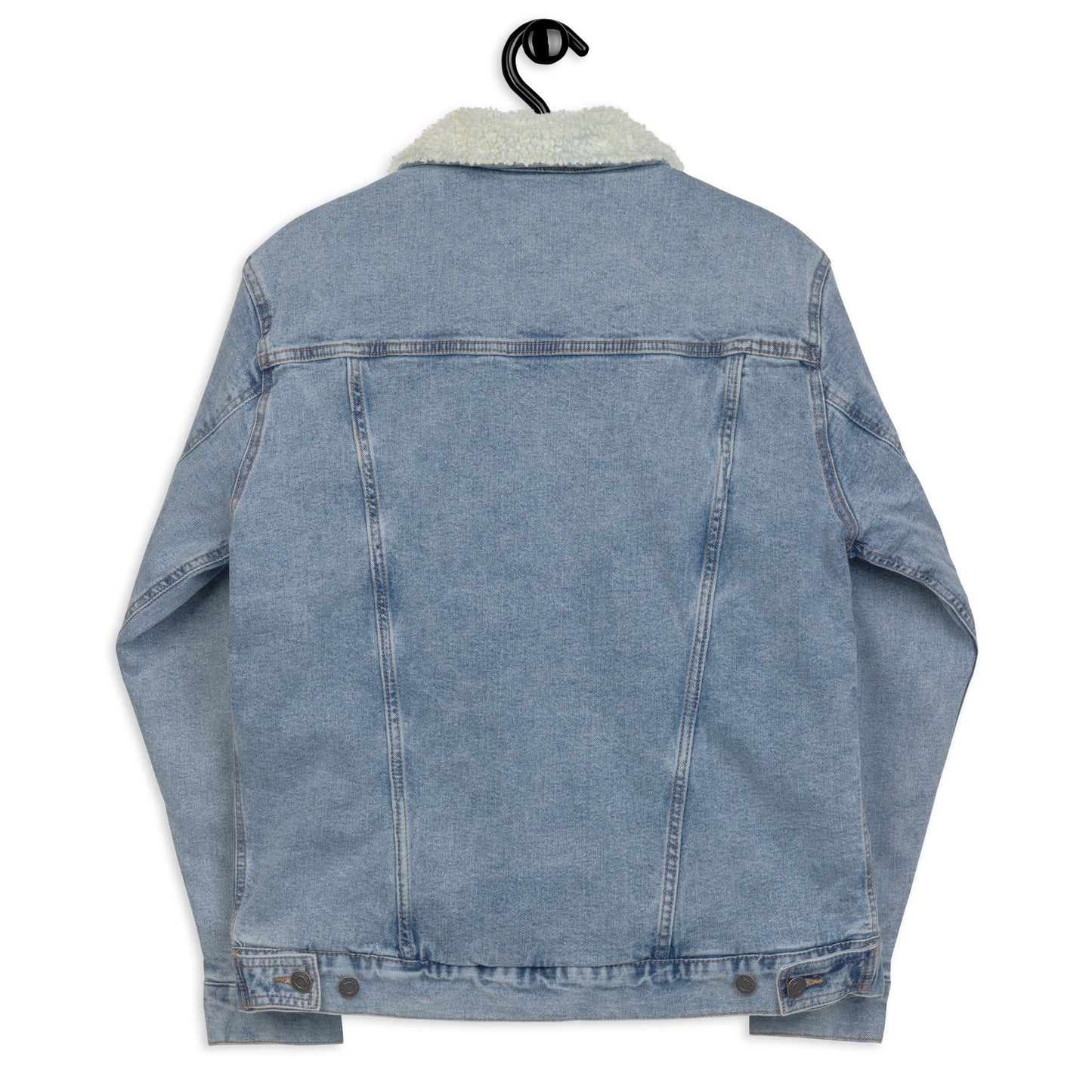 YAHUAH’s Temple J Unisex denim sherpa jacket