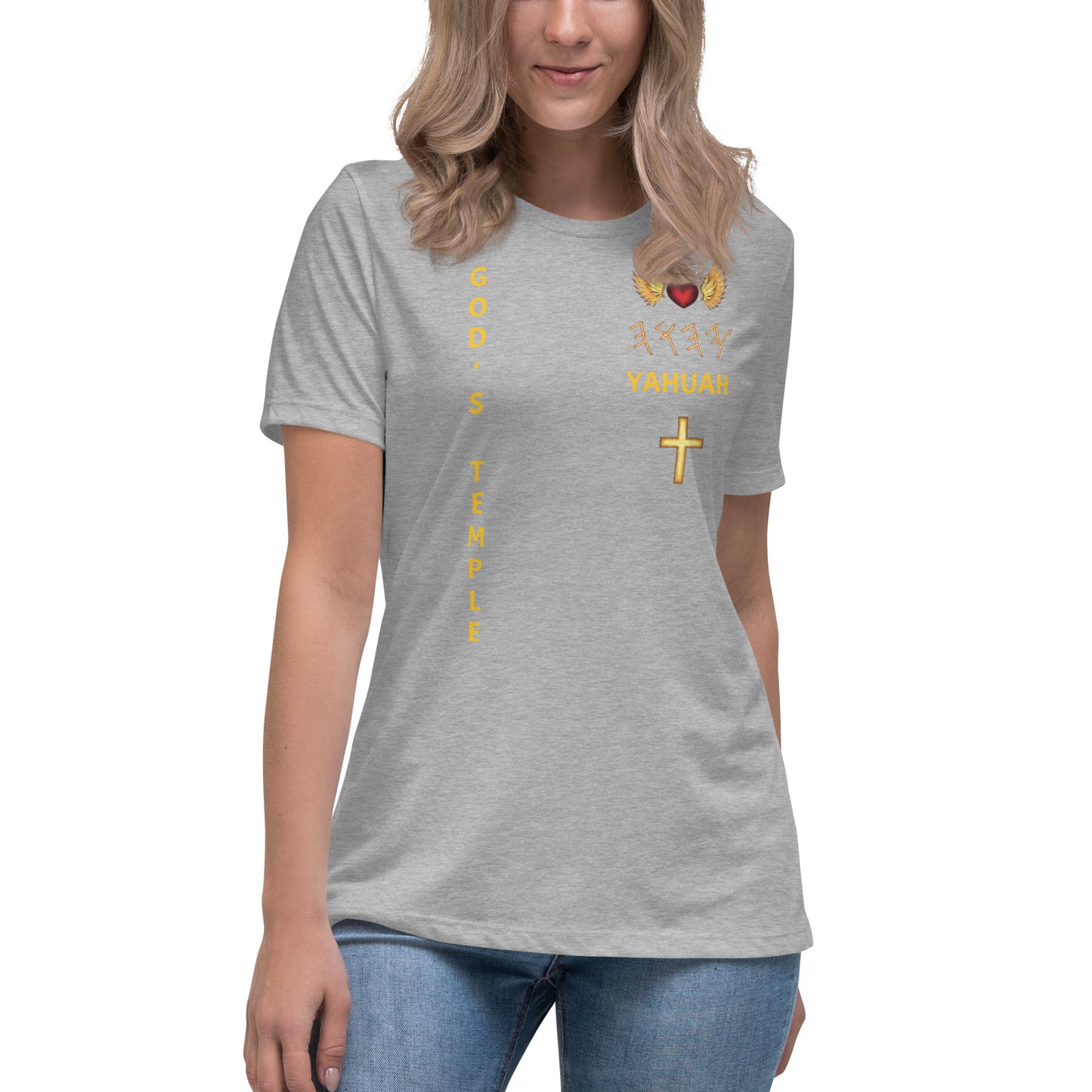 YAHUAH’s Temple S Women's Relaxed T-Shirt