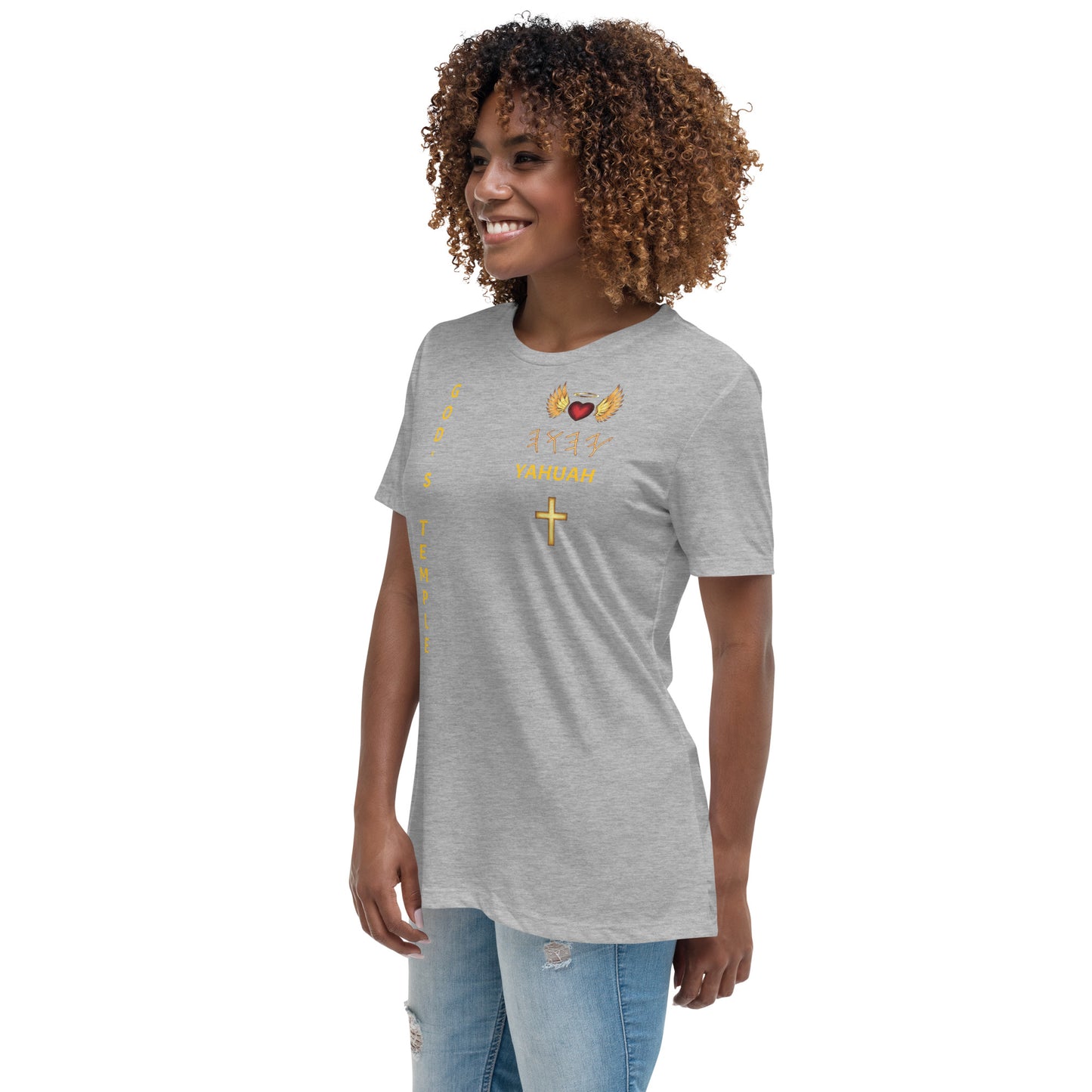 YAHUAH’s Temple S Women's Relaxed T-Shirt