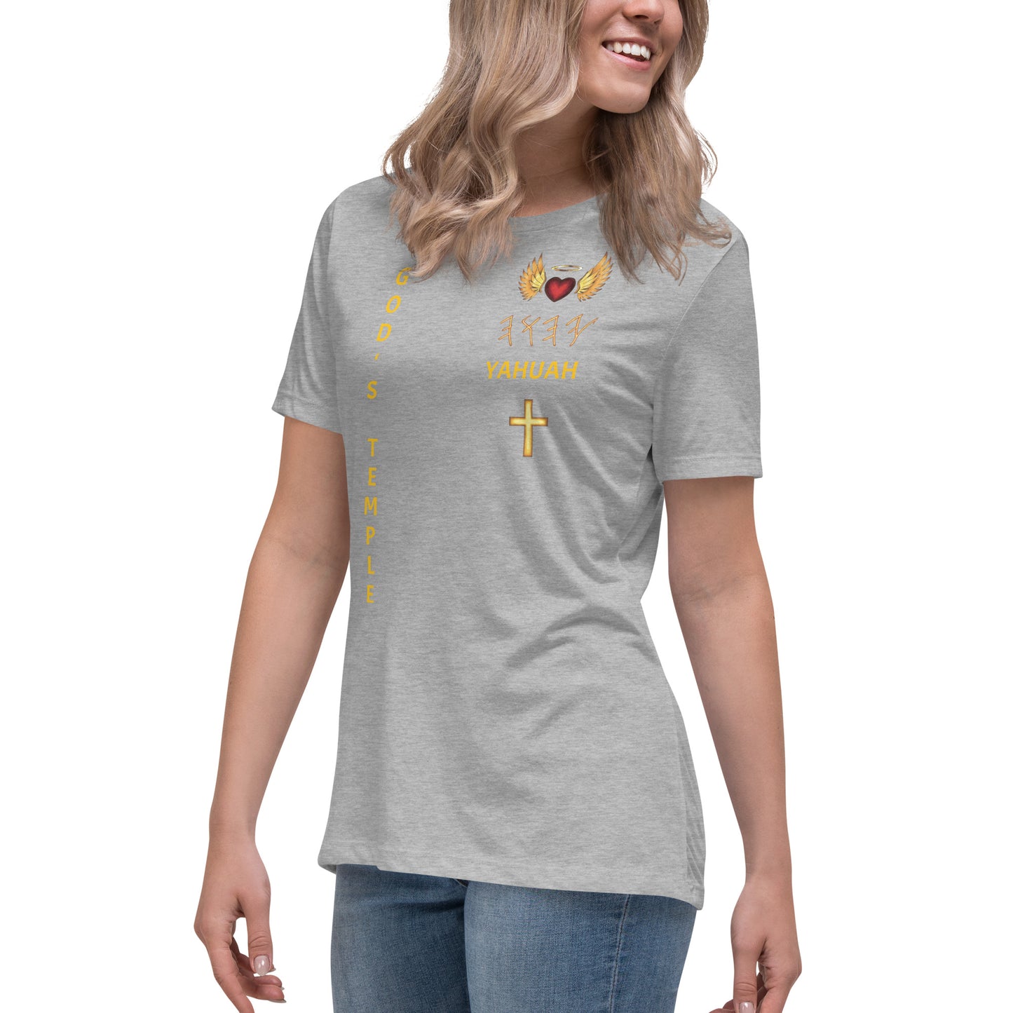 YAHUAH’s Temple S Women's Relaxed T-Shirt
