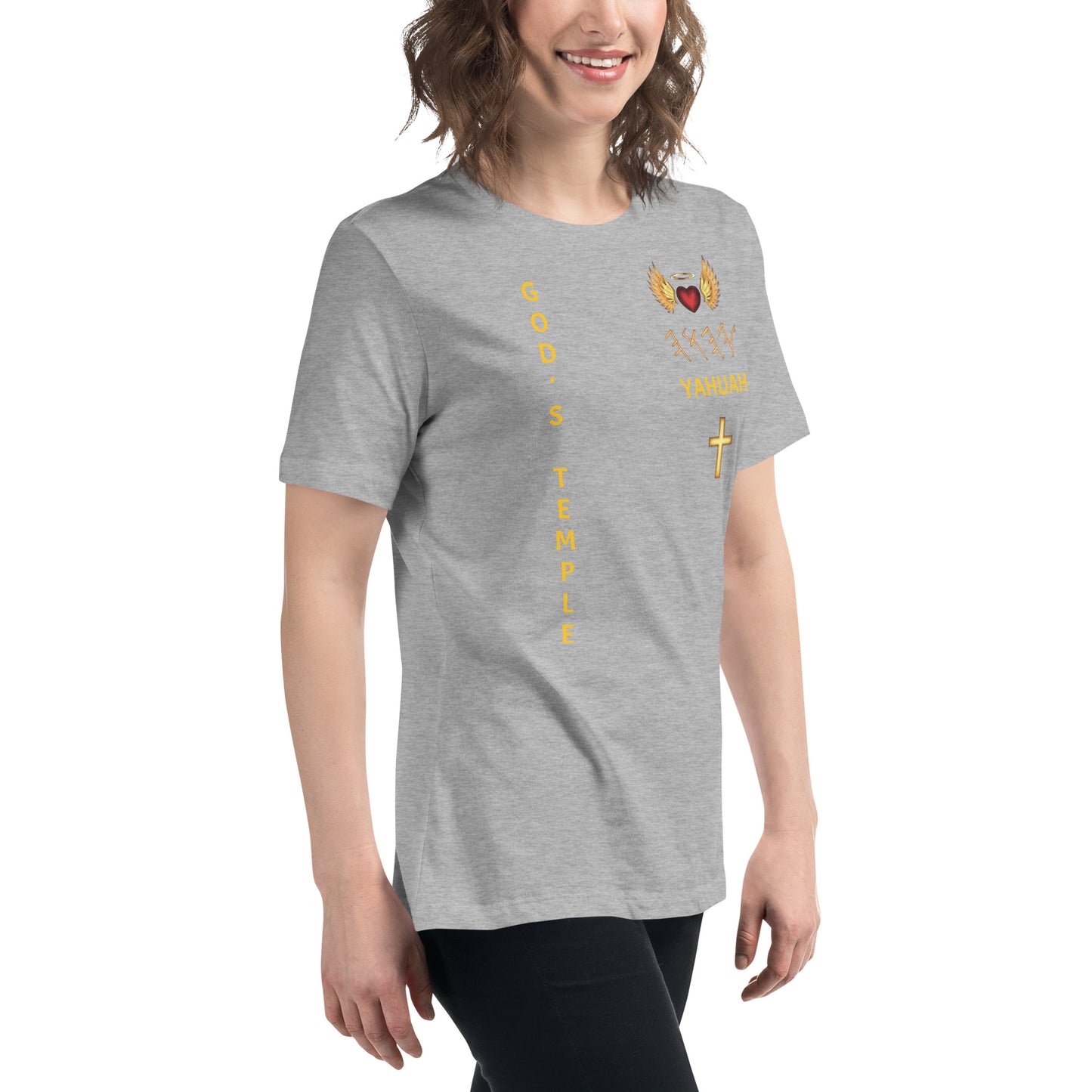 YAHUAH’s Temple S Women's Relaxed T-Shirt