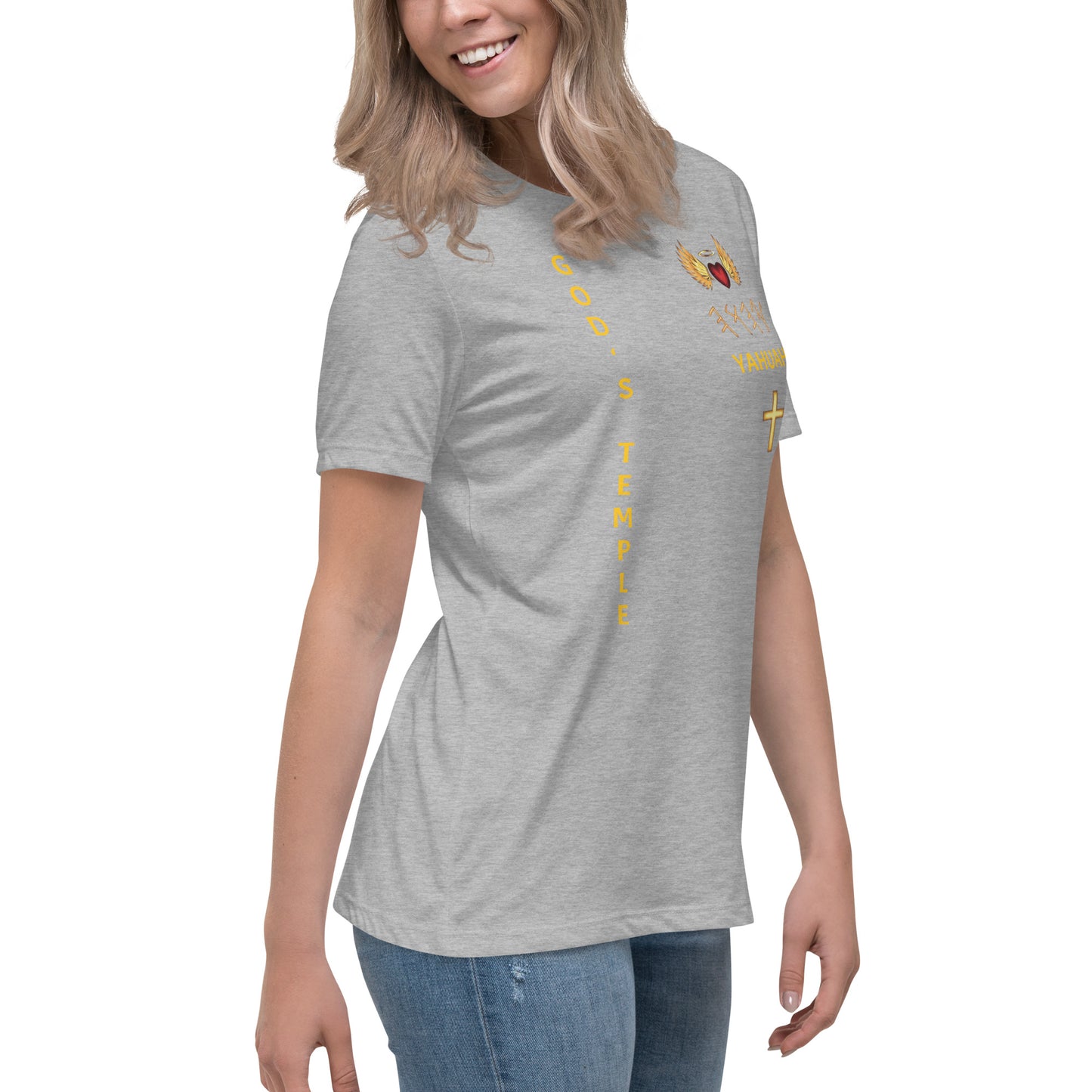 YAHUAH’s Temple S Women's Relaxed T-Shirt