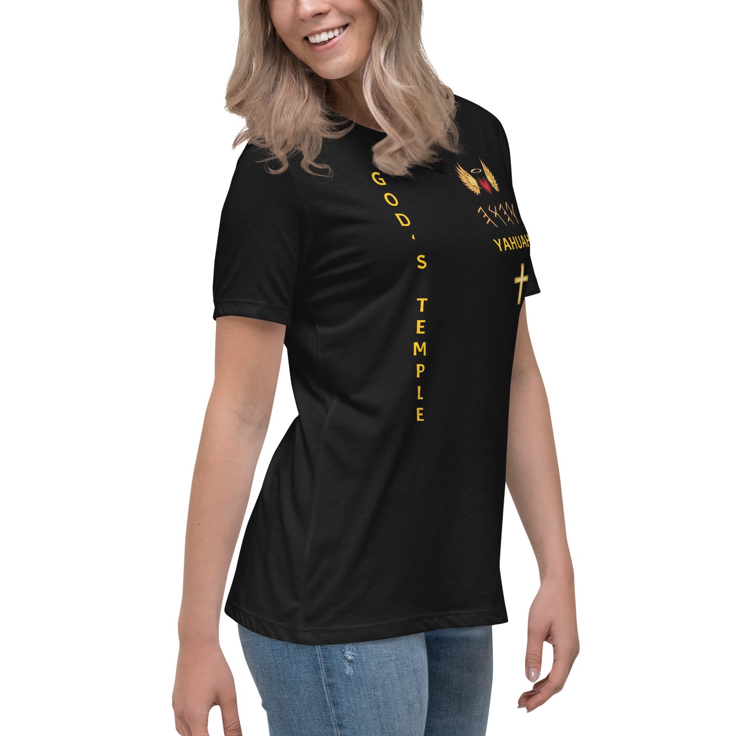 YAHUAH’s Temple S Women's Relaxed T-Shirt