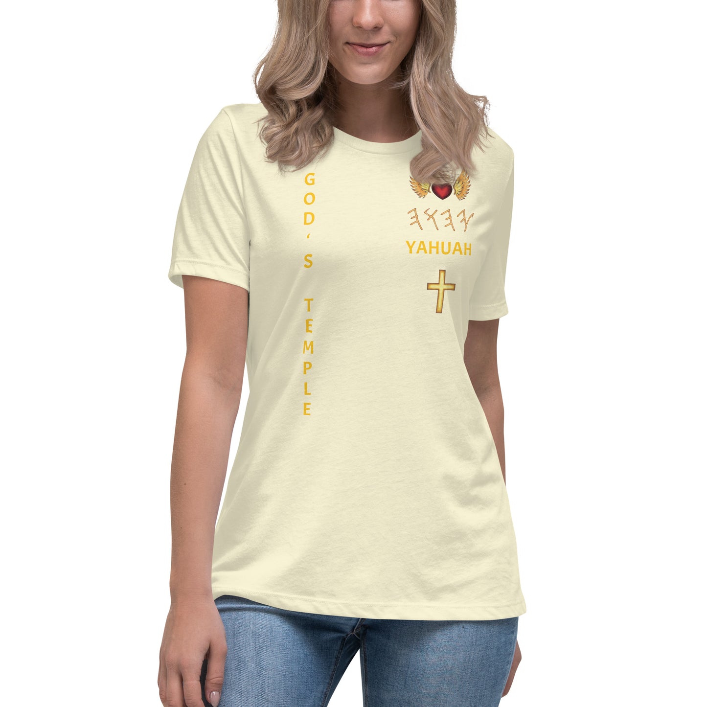 YAHUAH’s Temple S Women's Relaxed T-Shirt