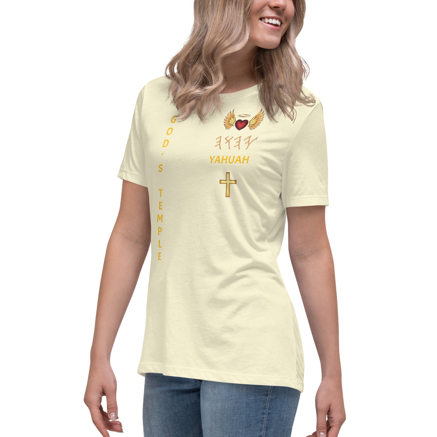 YAHUAH’s Temple S Women's Relaxed T-Shirt