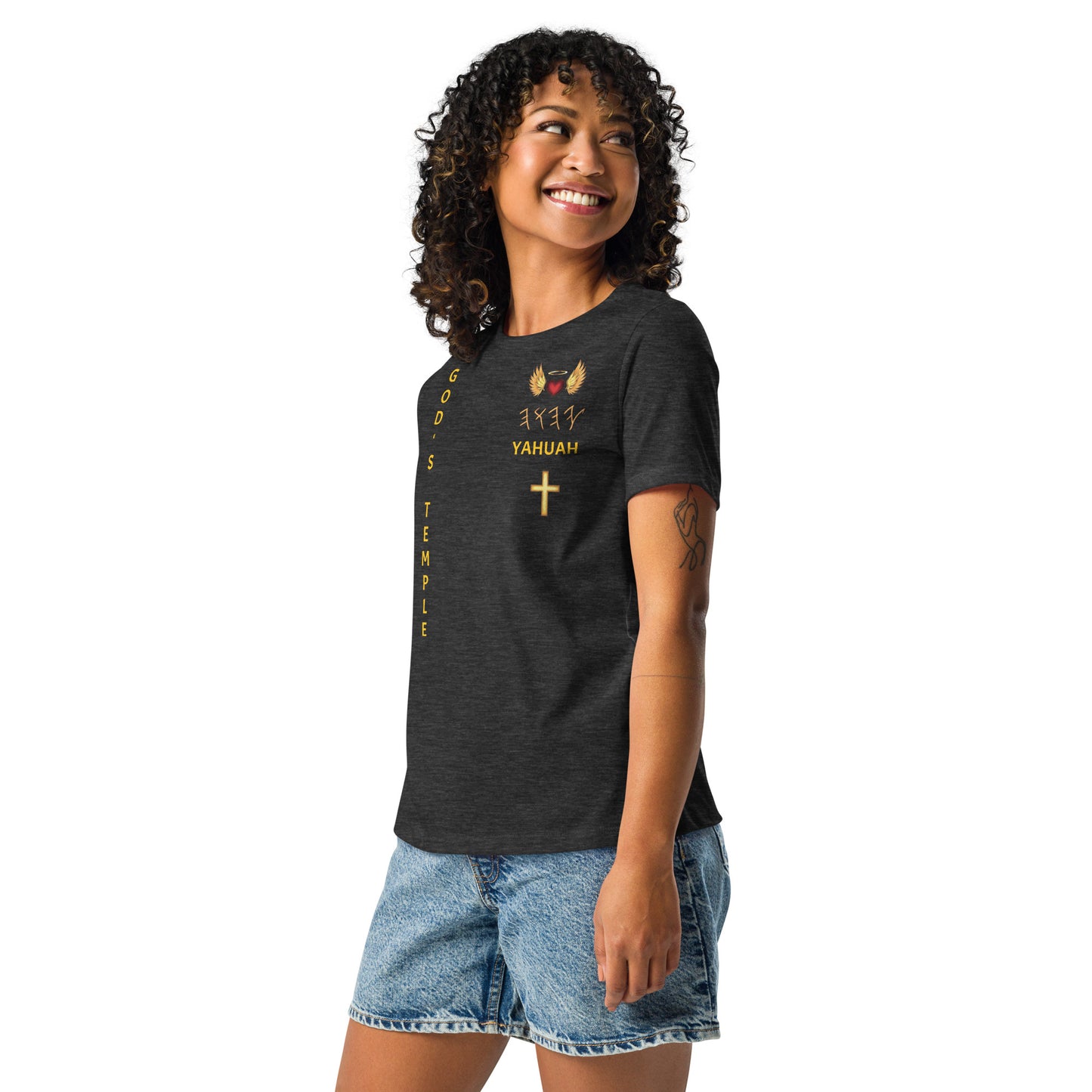 YAHUAH’s Temple S Women's Relaxed T-Shirt