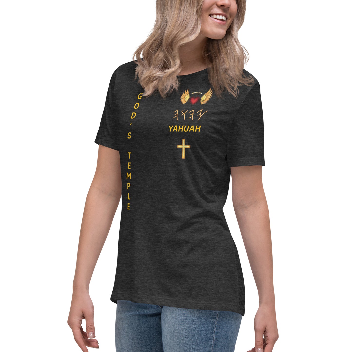 YAHUAH’s Temple S Women's Relaxed T-Shirt