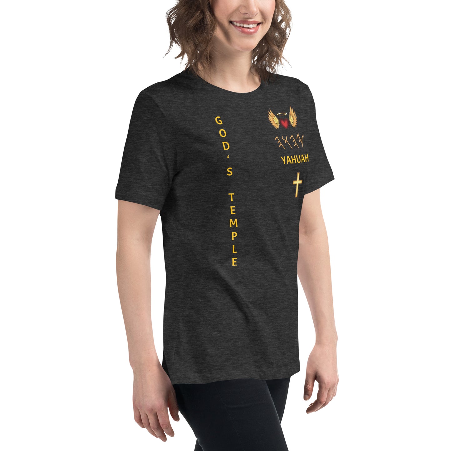 YAHUAH’s Temple S Women's Relaxed T-Shirt