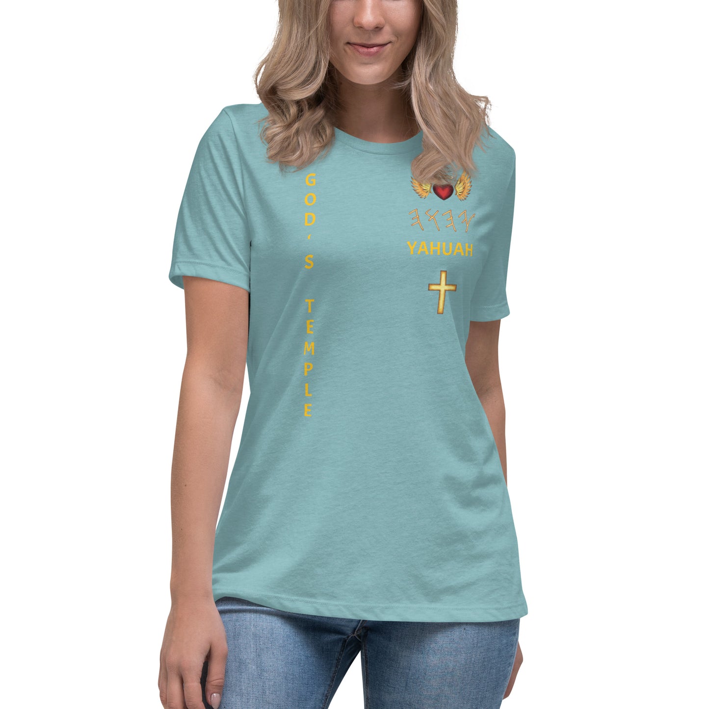 YAHUAH’s Temple S Women's Relaxed T-Shirt