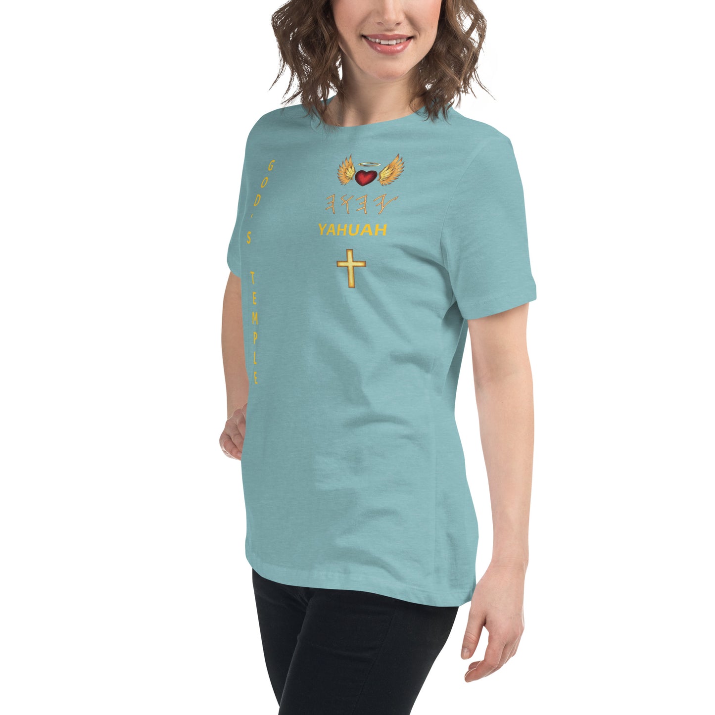 YAHUAH’s Temple S Women's Relaxed T-Shirt