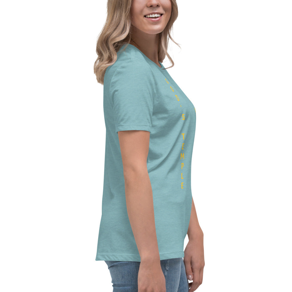 YAHUAH’s Temple S Women's Relaxed T-Shirt