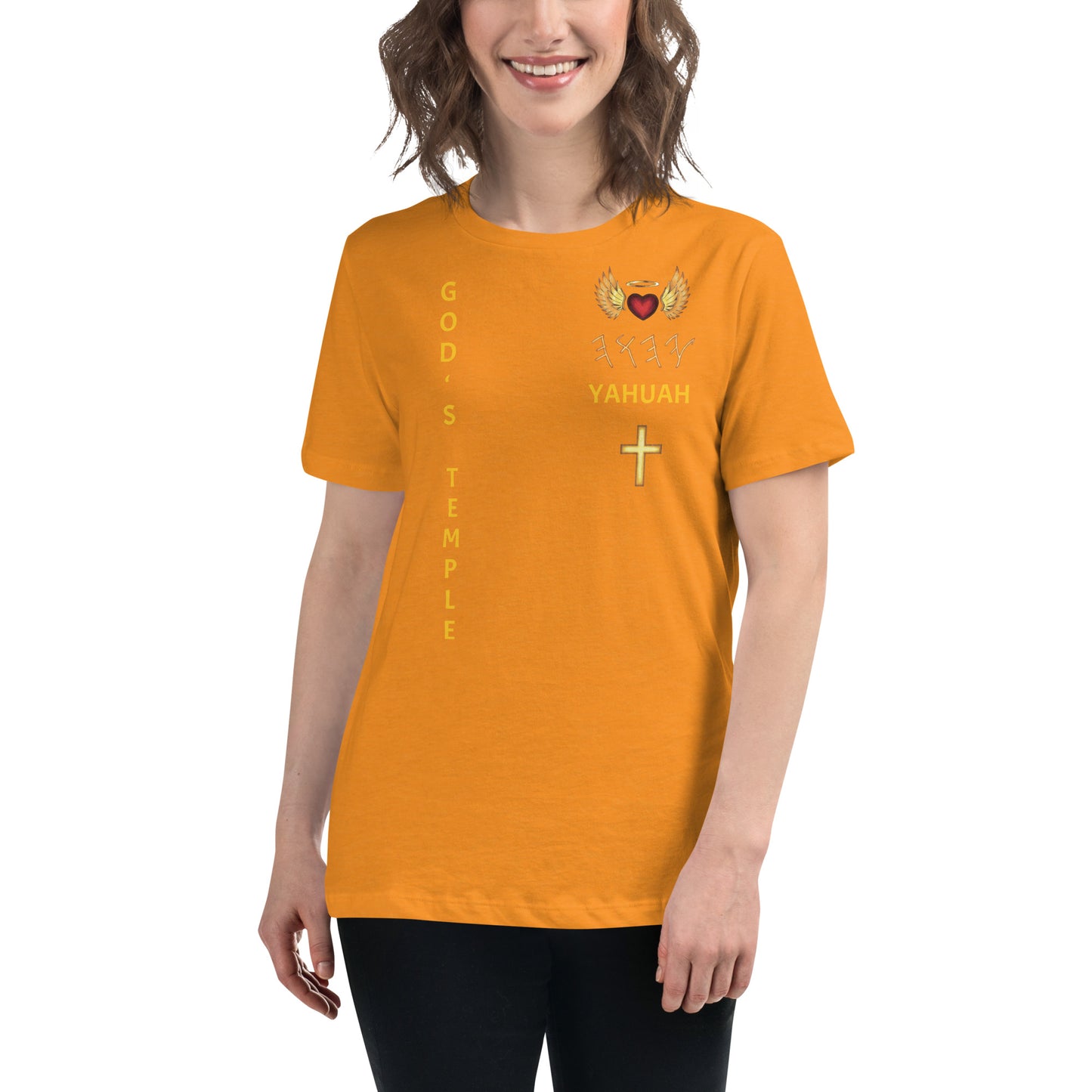 YAHUAH’s Temple S Women's Relaxed T-Shirt