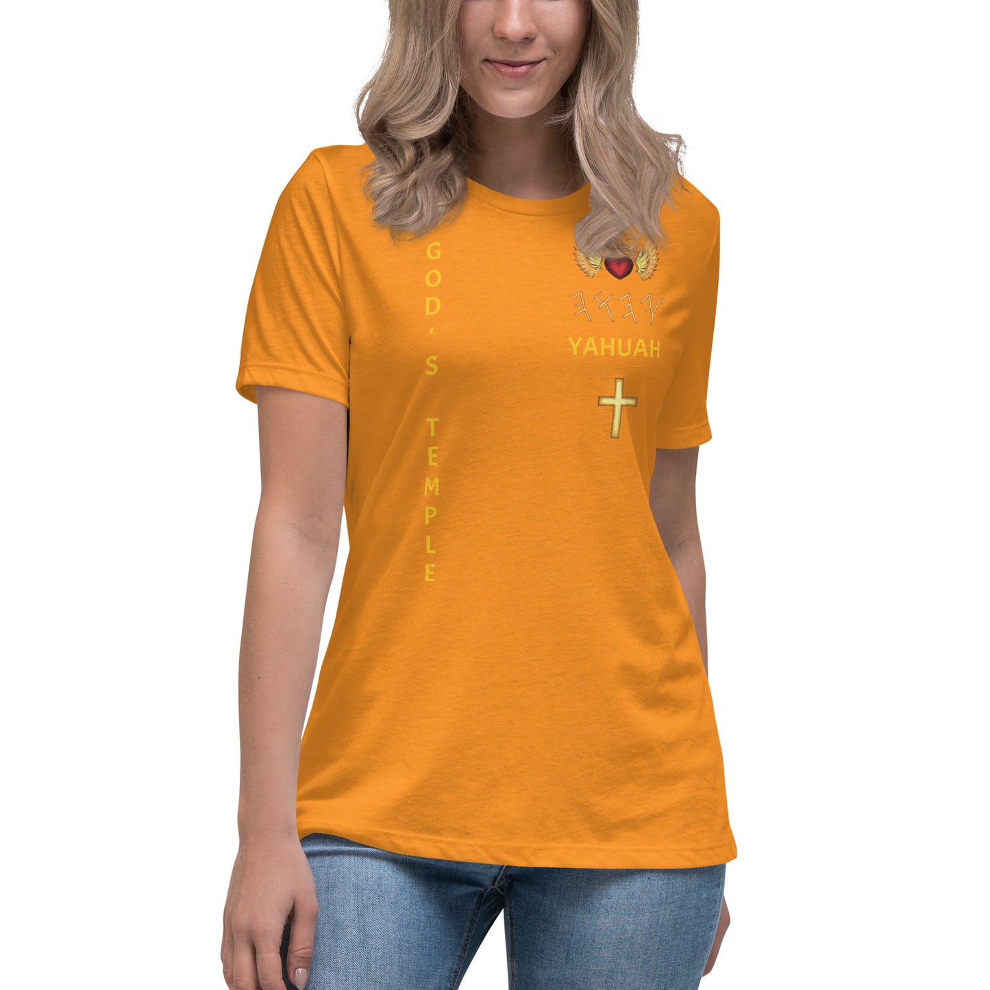 YAHUAH’s Temple S Women's Relaxed T-Shirt