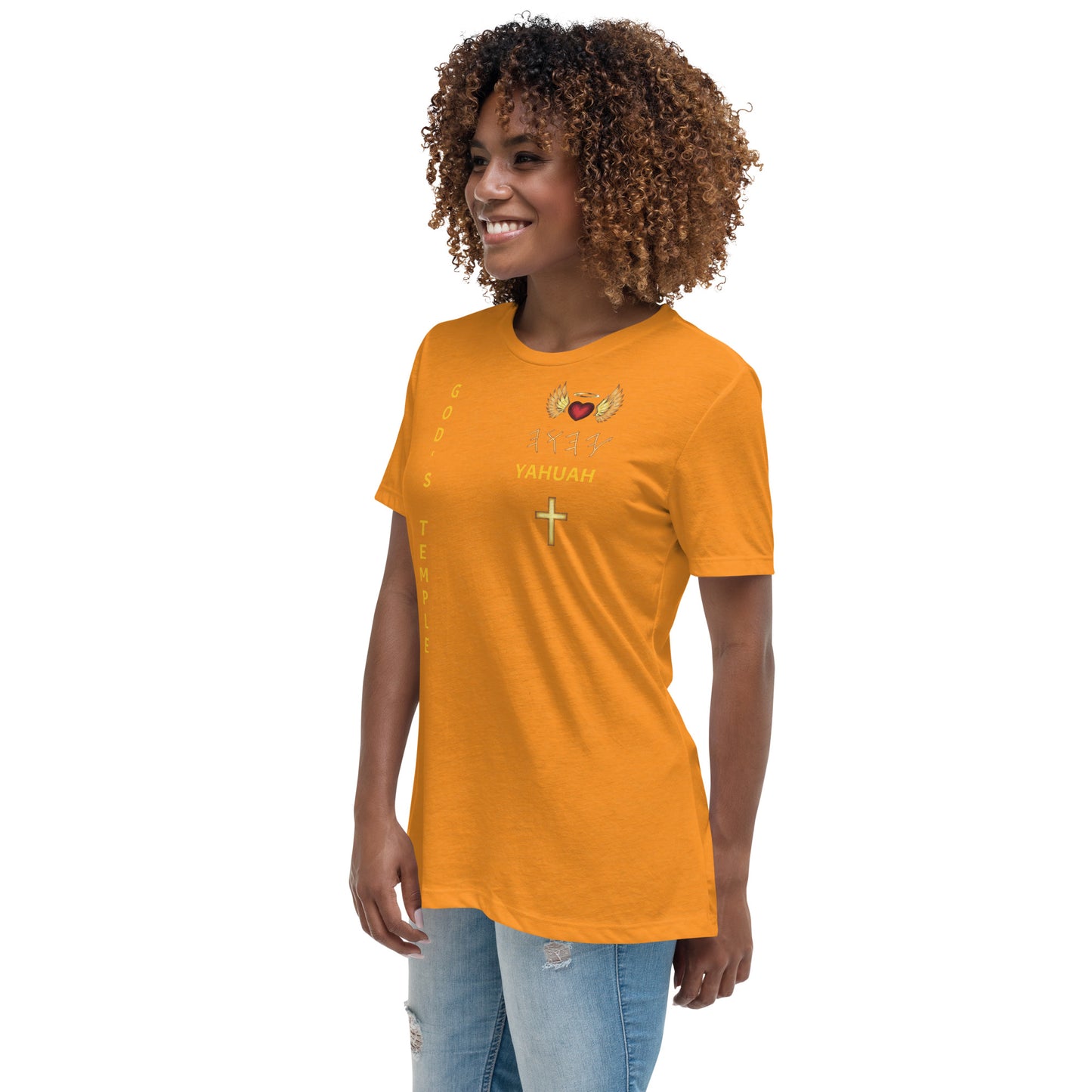 YAHUAH’s Temple S Women's Relaxed T-Shirt