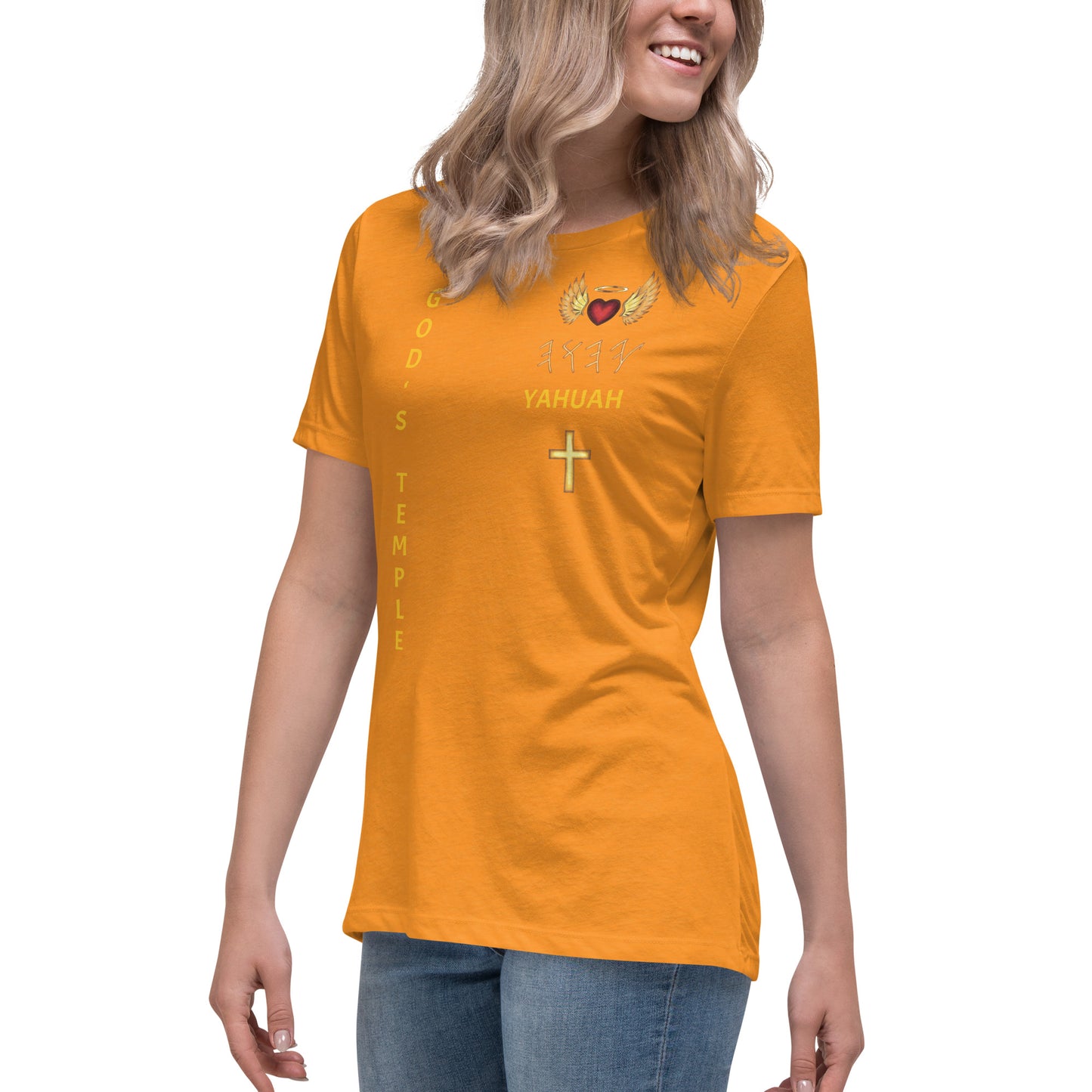 YAHUAH’s Temple S Women's Relaxed T-Shirt