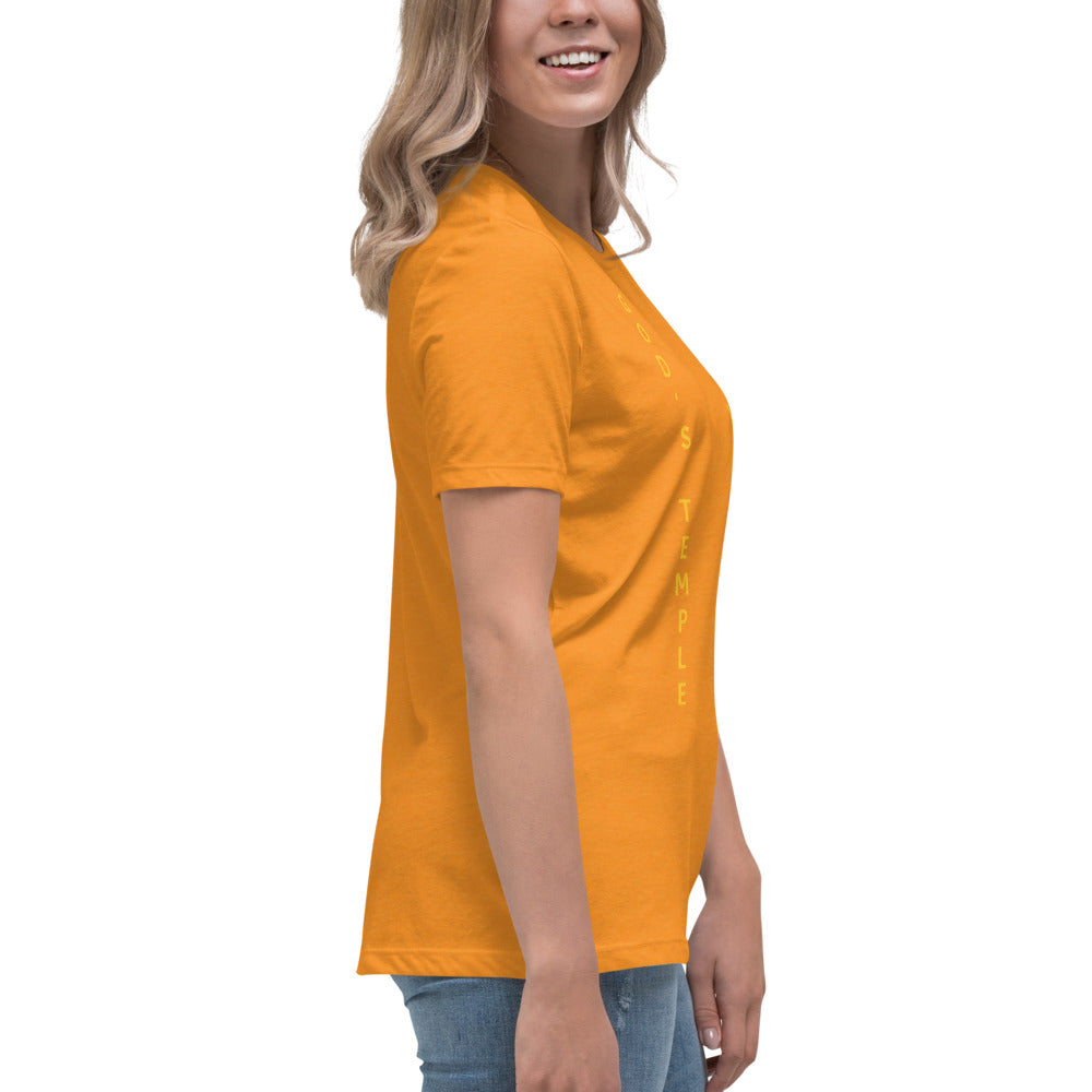 YAHUAH’s Temple S Women's Relaxed T-Shirt